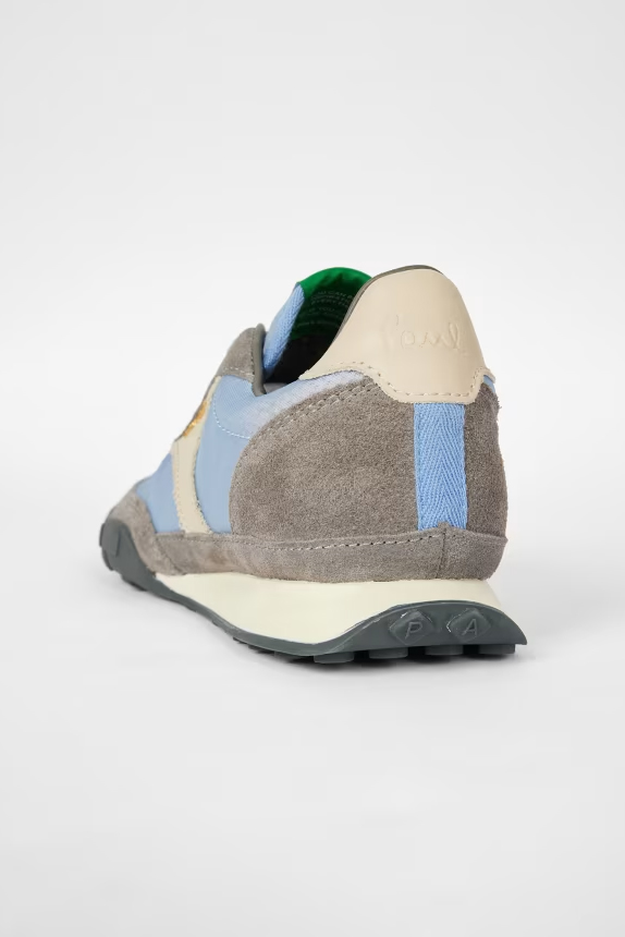 PAUL SMITH Grey 'Wally' Trainers