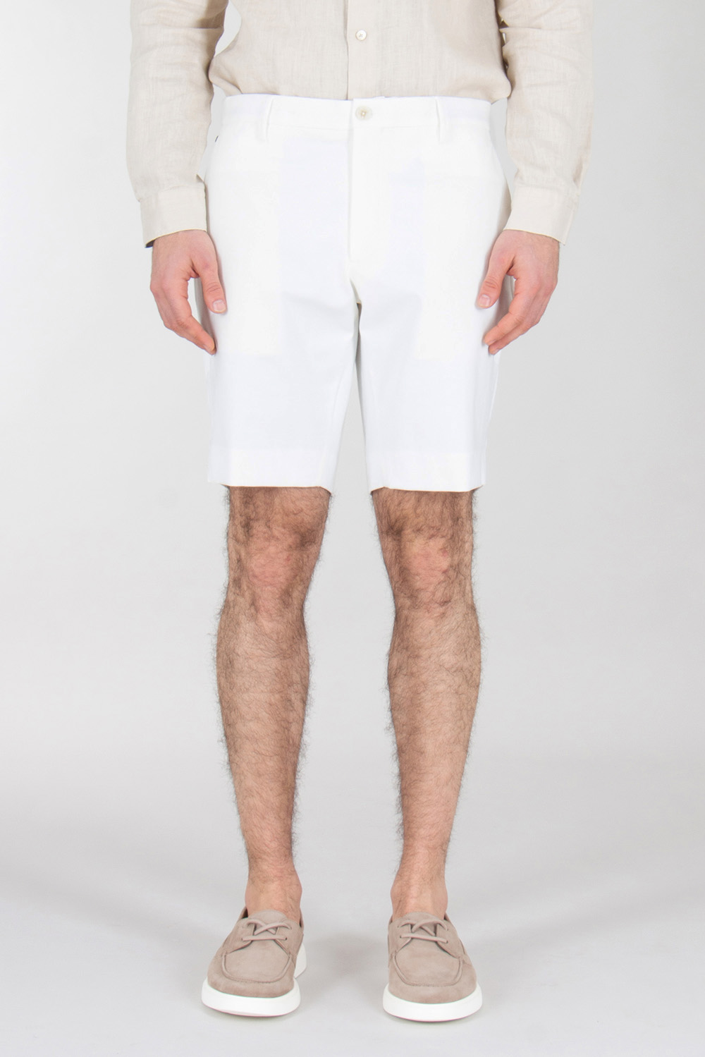 GTA Slim Fit Cotton-Nylon Stretch Shorts Davide Short