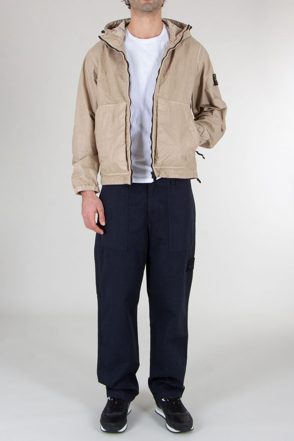 STONE ISLAND Regular Fit Nylon Hooded Jacket 