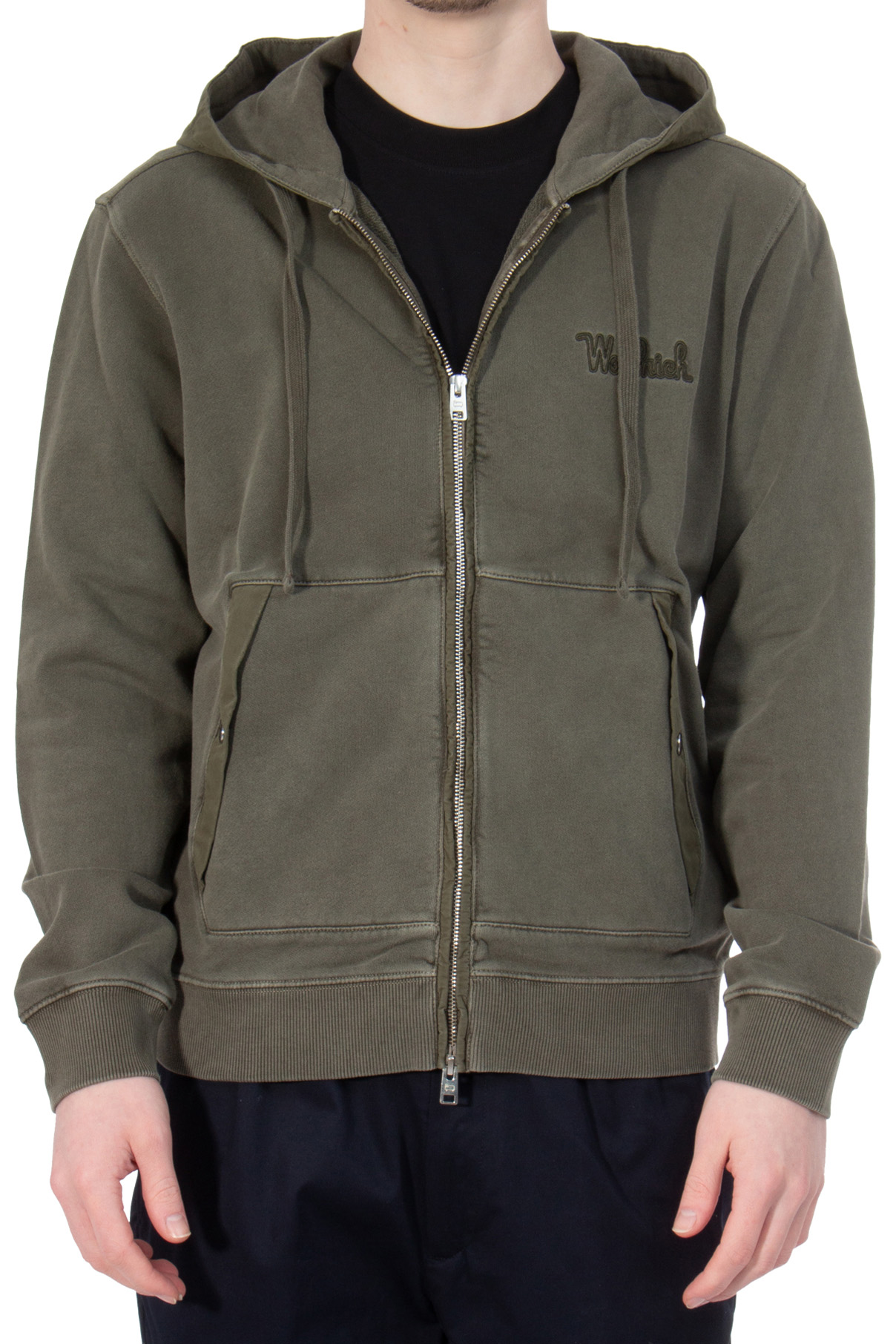 WOOLRICH Cotton Zip-Hoodie WOOLRICH Cotton Zip-Hoodie