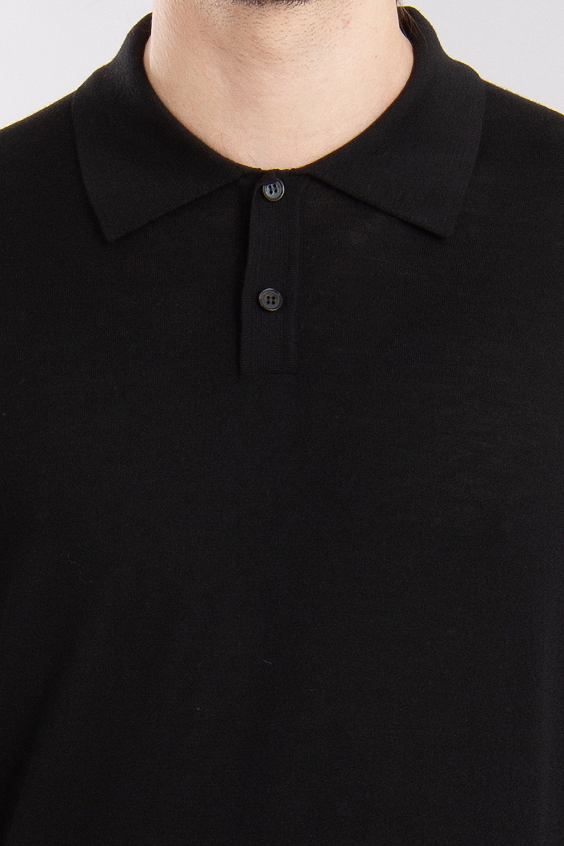 ROBERTO COLLINA Ultrafine Wool Knit Polo ROBERTO COLLINA Ultrafine Wool Knit Polo