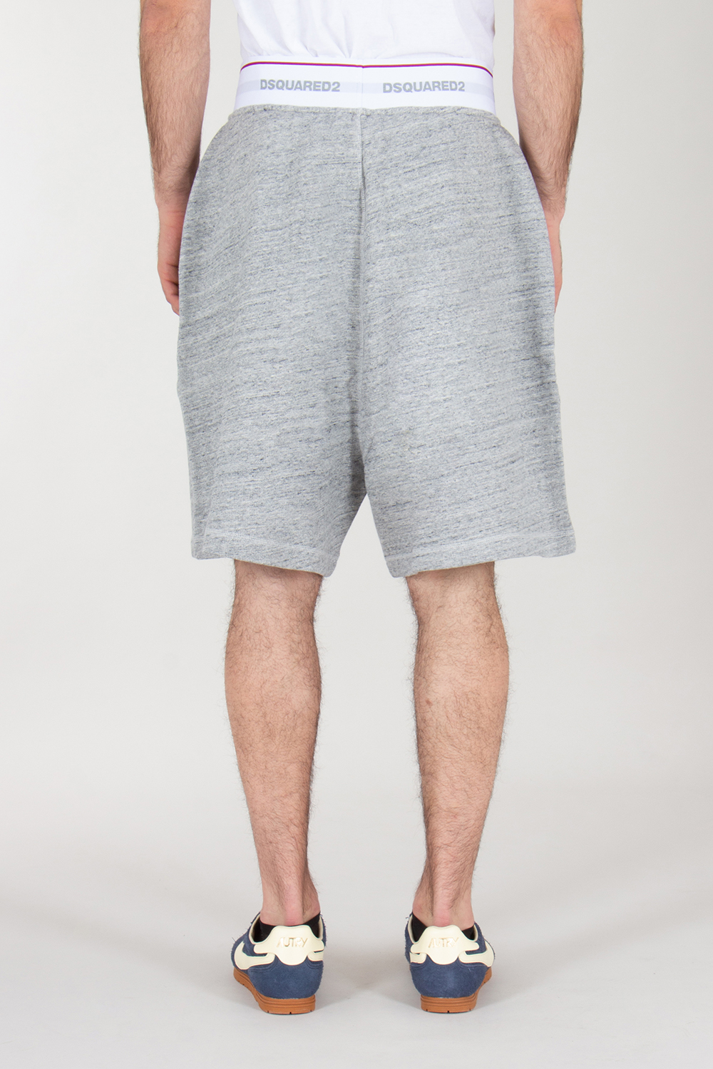 DSQUARED2 Relaxed Fit Cotton Sweat Shorts