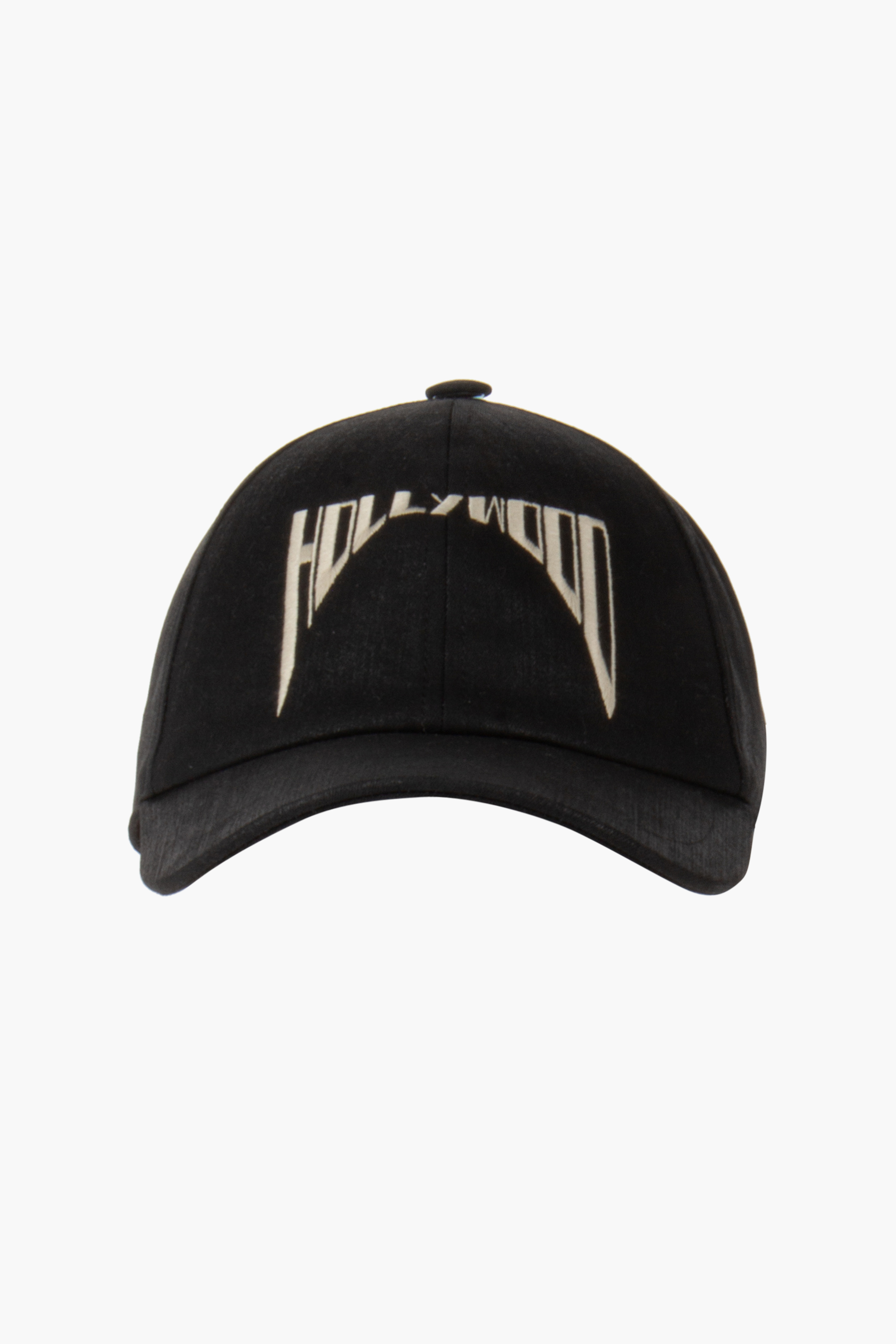 RICK OWENS DRKSHDW Overdyed Foil Stretch Denim Baseball Cap