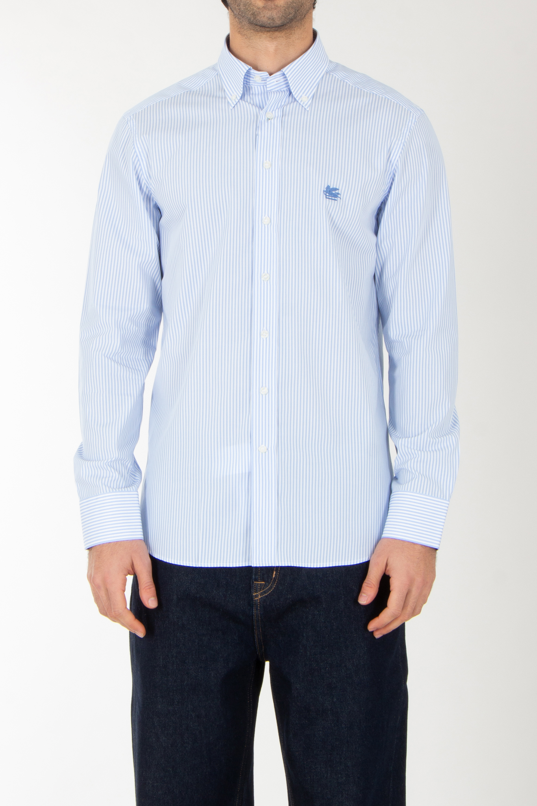 Bekleidung, Hemd, Kleid, Hemd, Langarm, Jeans