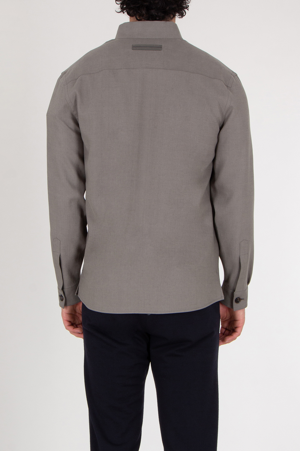 ZEGNA Regular Fit Oasi Lino Overshirt