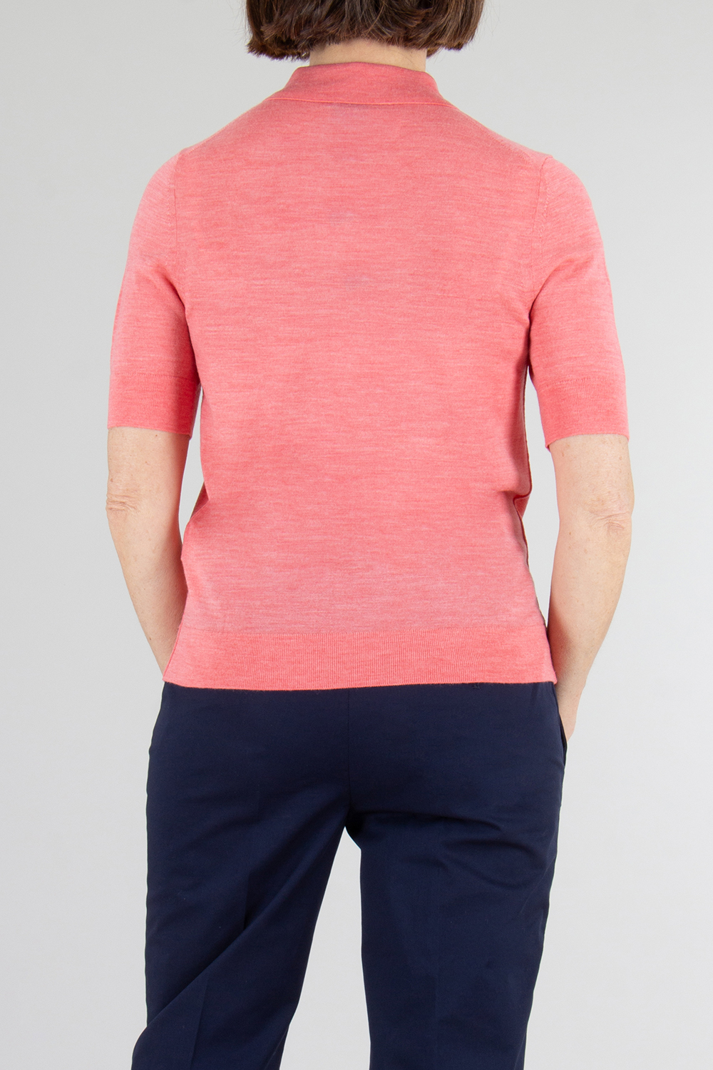BOSS Super Fine Virgin Merino Wool Polo Shirt 