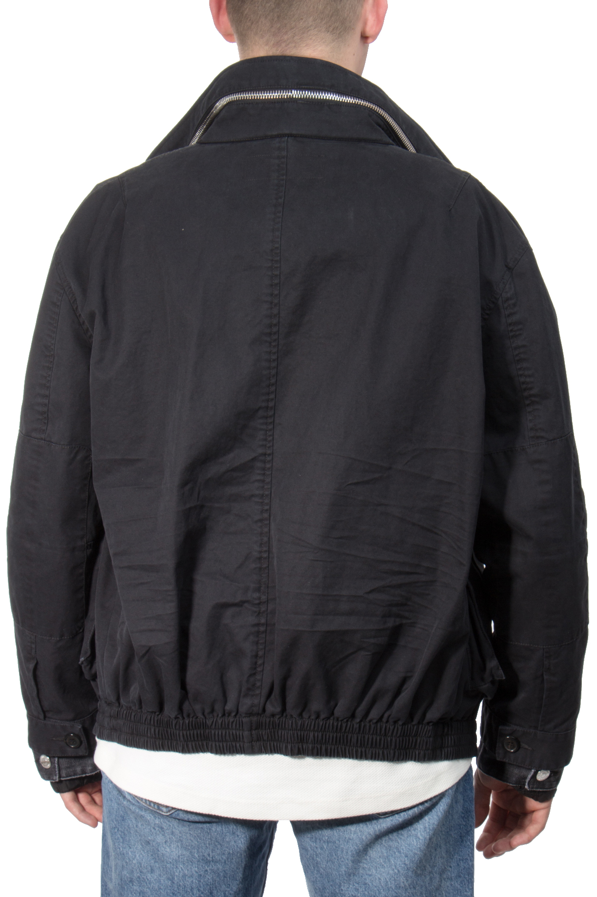 DSQUARED2 Pad Tab Field Jacket With Detachable Denim Vest