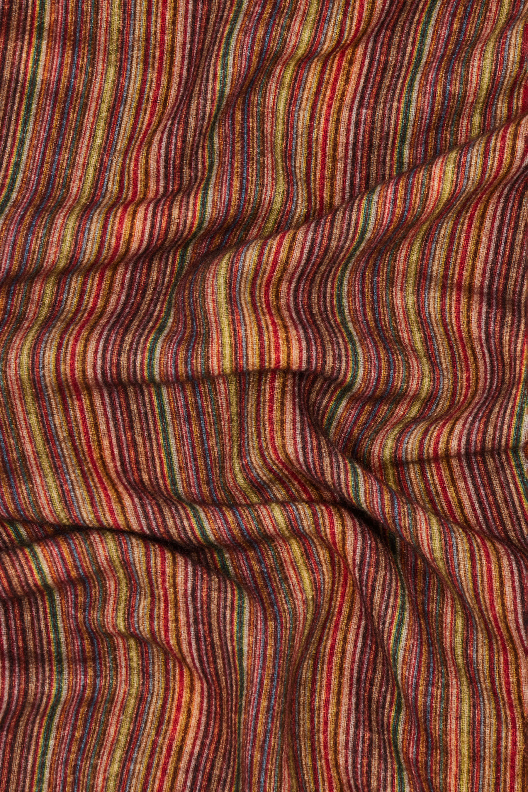 PAUL SMITH Signature Stripe Polka Dot Wool Scarf PAUL SMITH Signature Stripe Polka Dot Wool Scarf