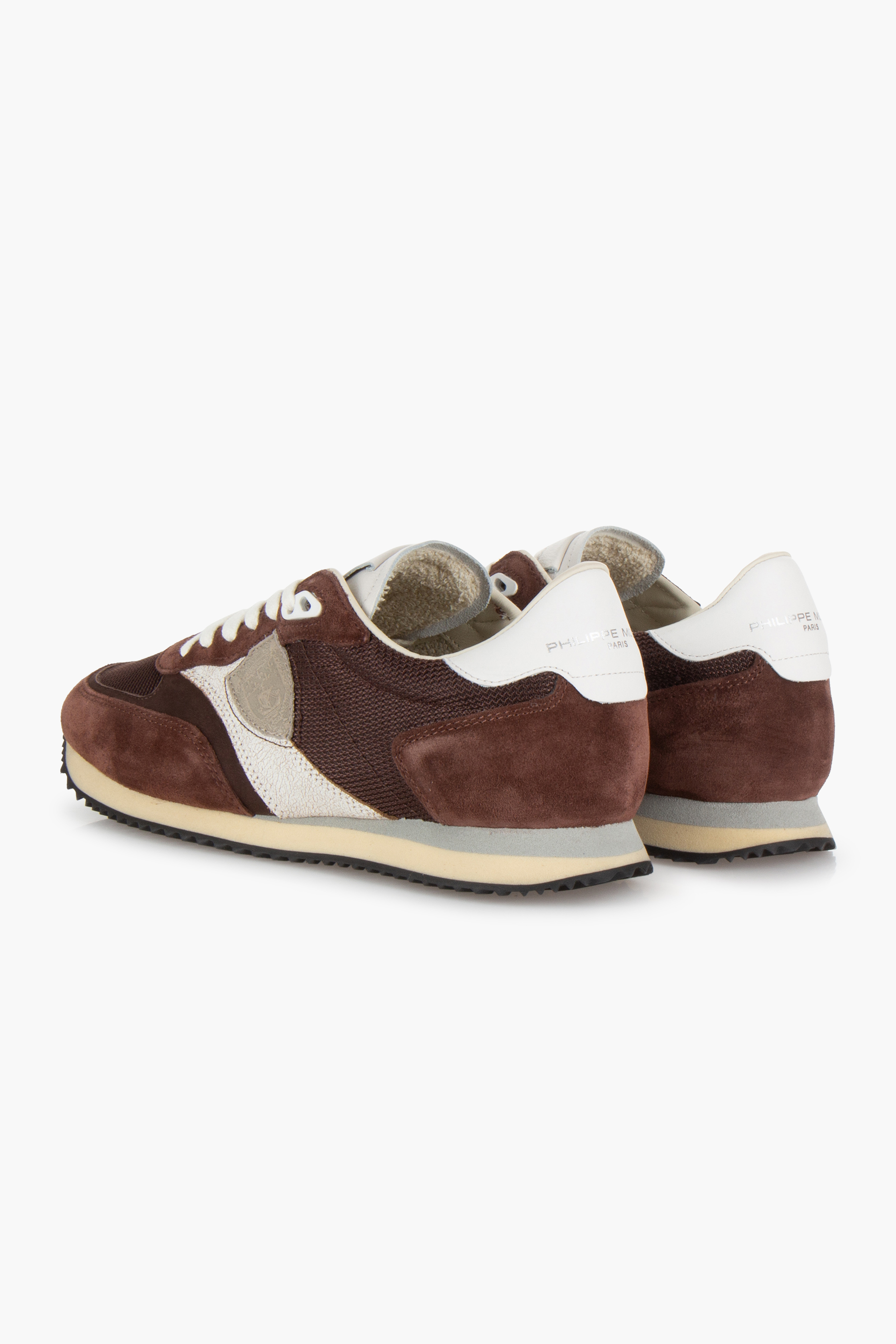 PHILIPPE MODEL Calf Skin-Textile Sneakers Blville