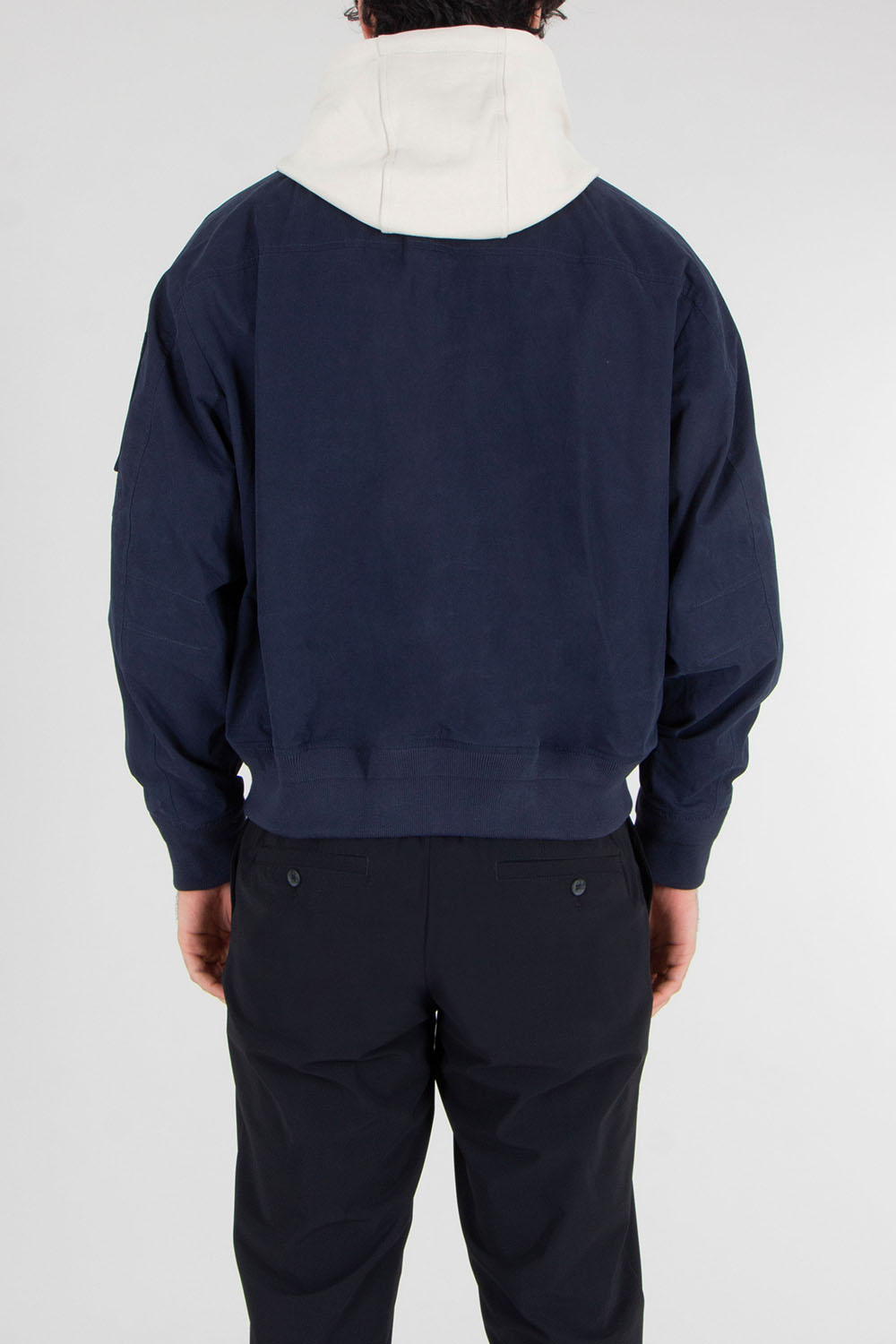 MOOSE KNUCKLES Relaxed Fit 2-in-1 Cotton Bomer Jacket Skylark 