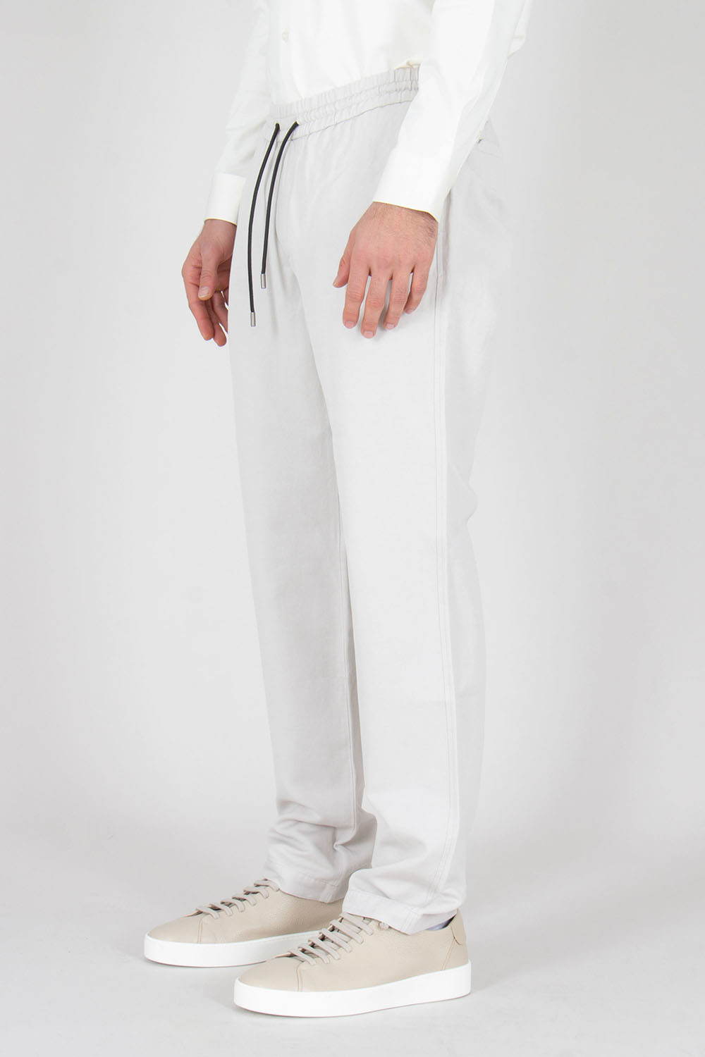 SEASE Regular Fit Cotton-Linen Blend Drawstring Pants Summer Mindset