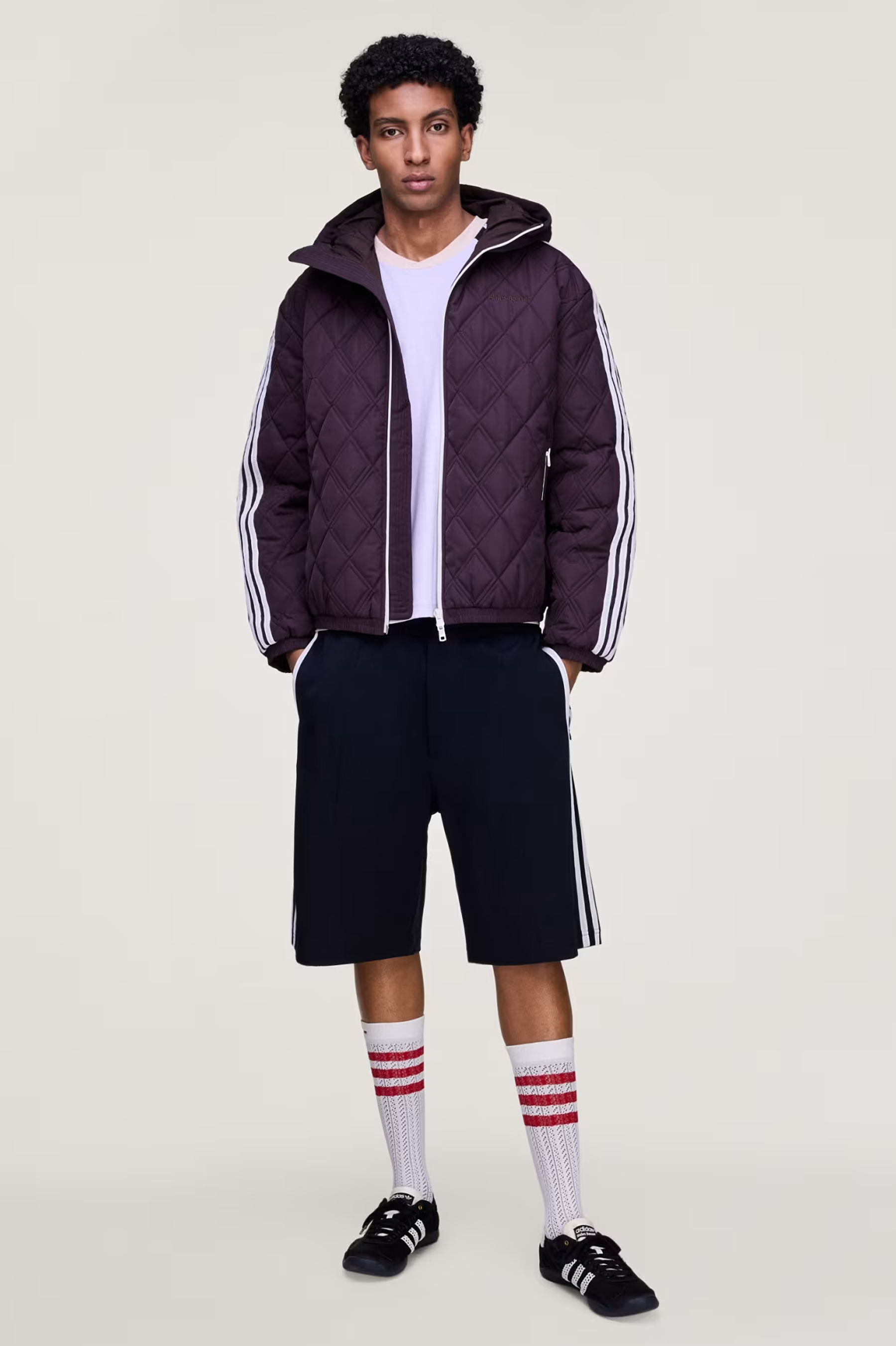 Mantel, Jacke, Kurze Hose, Mann, Person