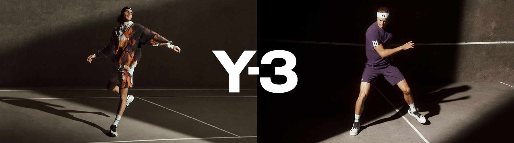 Y-3 X US OPEN Tennis Kollektion für Männer bei mientus, Tennisspieler, sportliche Kleidung, Designermode
