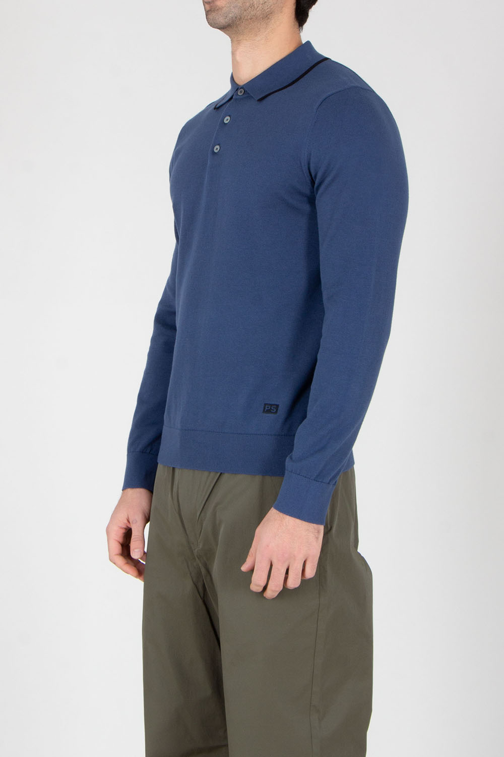 PAUL SMITH Regular Fit Organic Cotton Knit Polo