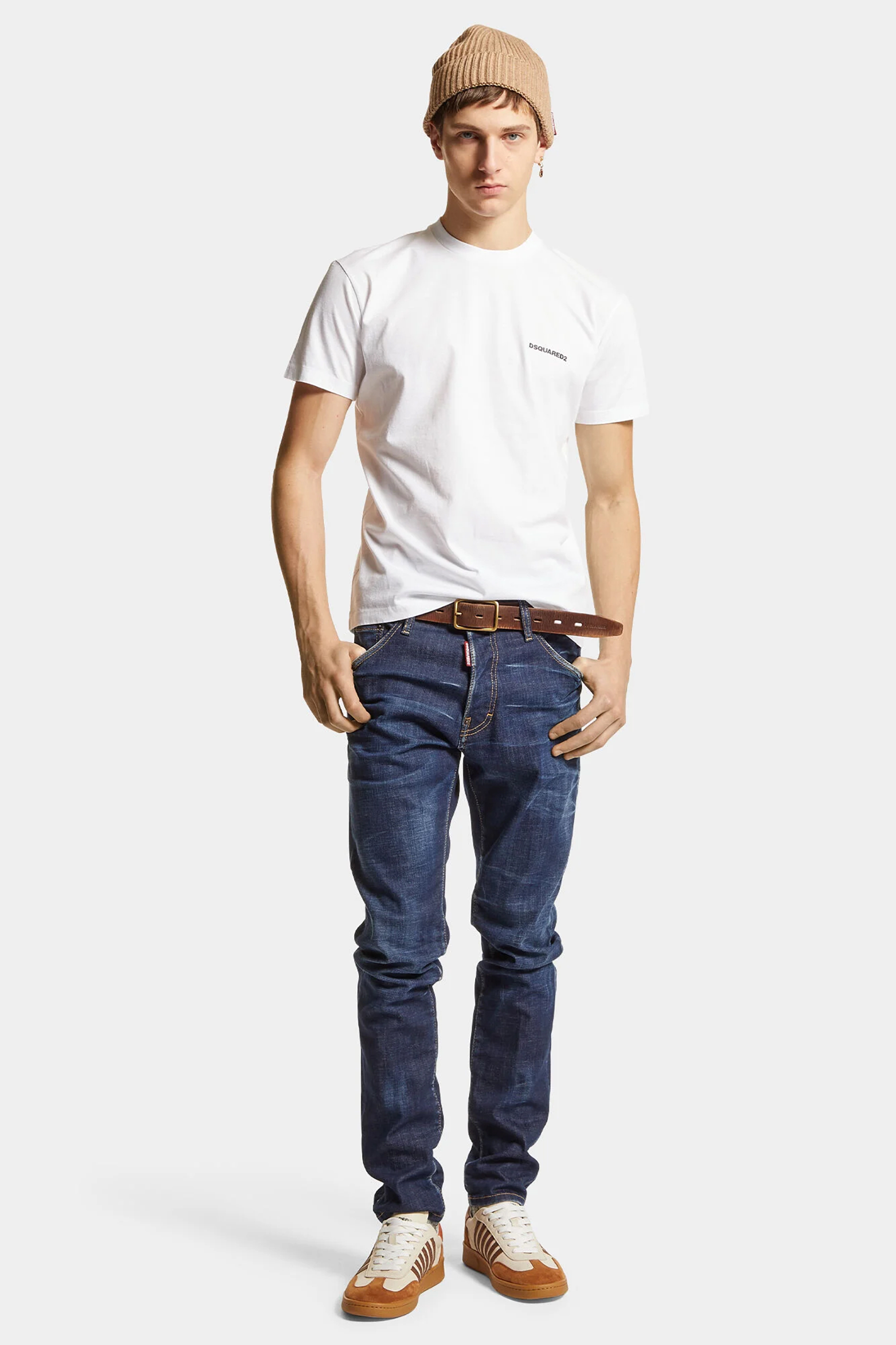 DSQUARED2 Dark Clean Wash Cotton Stretch Cool Guy Jeans DSQUARED2 Dark Clean Wash Cotton Stretch Cool Guy Jeans