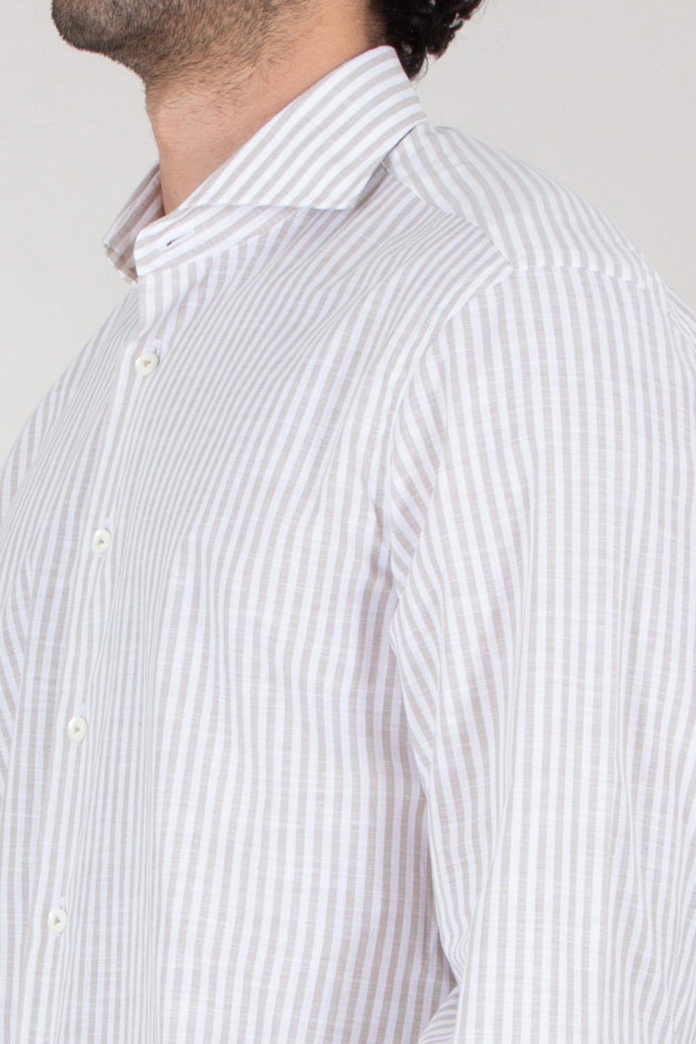 VAN LAACK Striped Cotton Shirt Reso