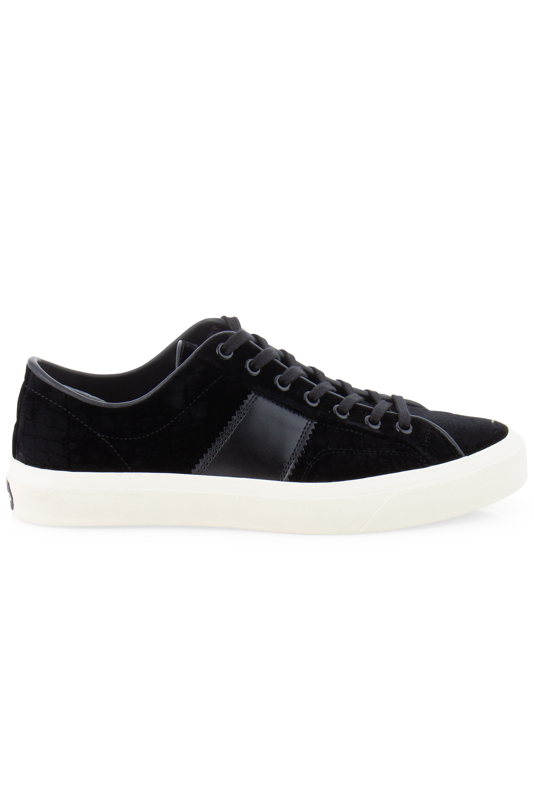 TOM FORD Velvet Lace Up Sneakers Cambridge TOM FORD Velvet Lace Up Sneakers Cambridge