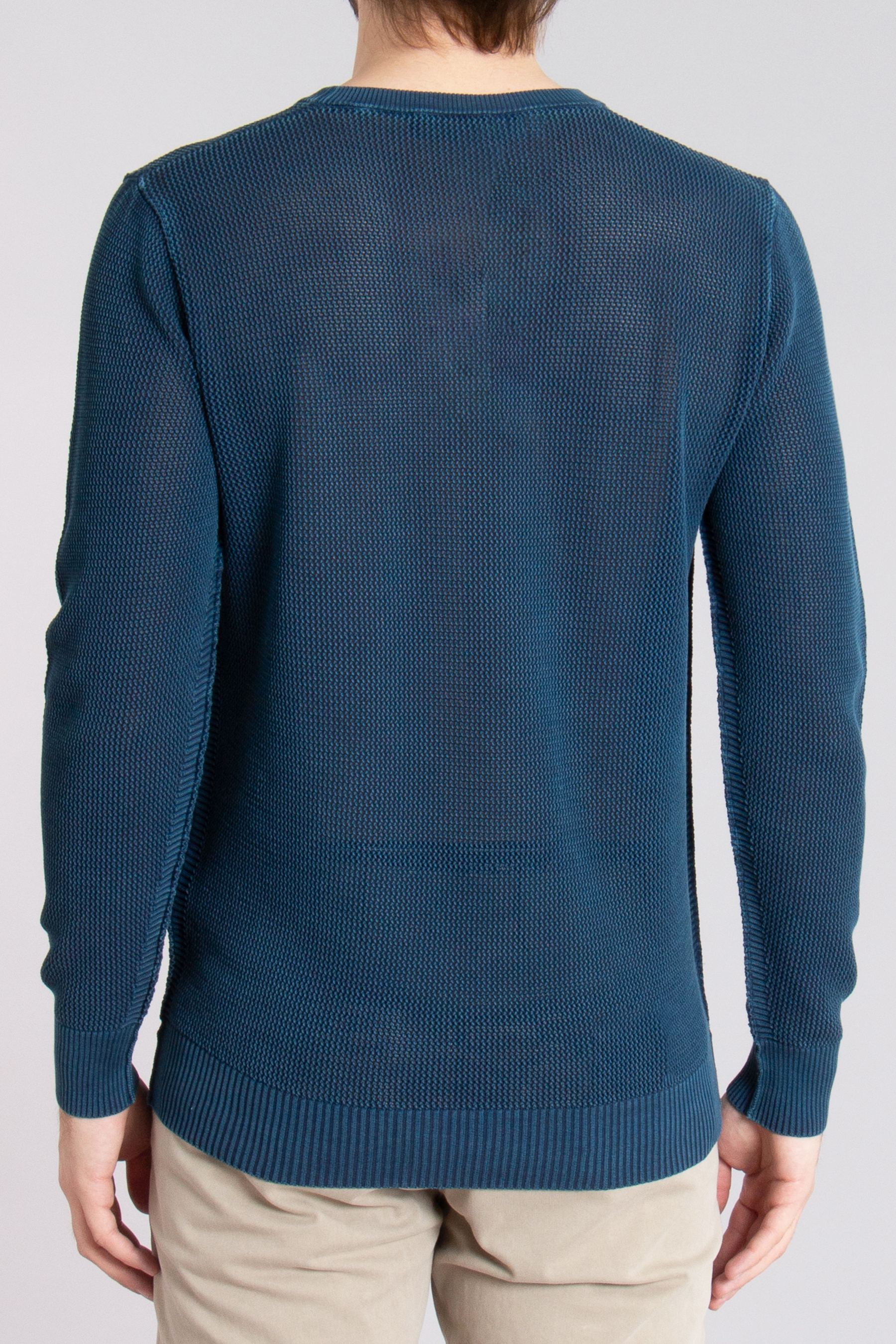 ROBERTO COLLINA Structured Cotton Knit Sweater ROBERTO COLLINA Structured Cotton Knit Sweater