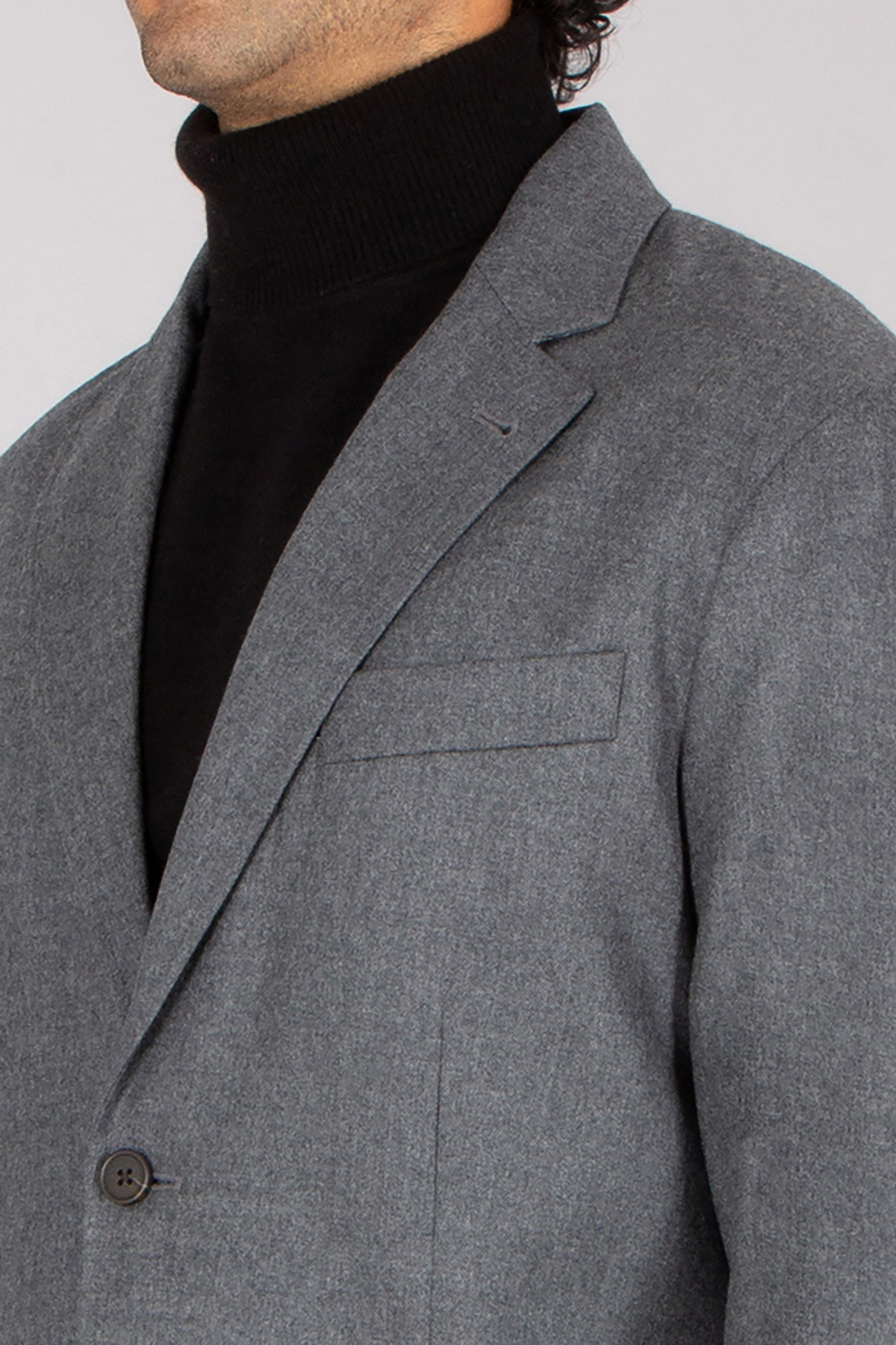 EMPORIO ARMANI Regular Fit Virgin Wool Stretch Twill Jacket Bekleidung, Mantel, Jacke, Blazer