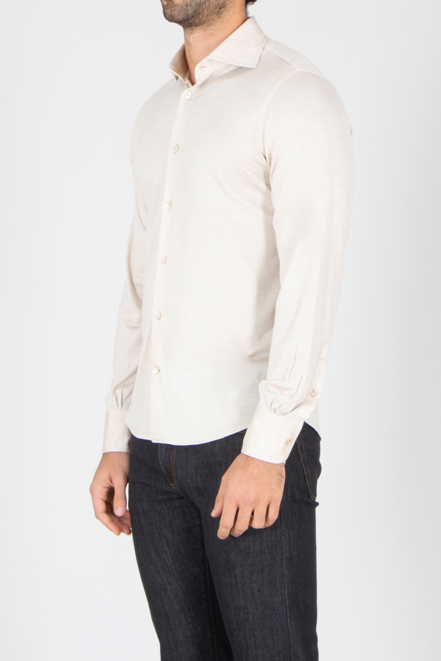 Hemd, Langarm, Jeans, Kleid, Hemd, Person