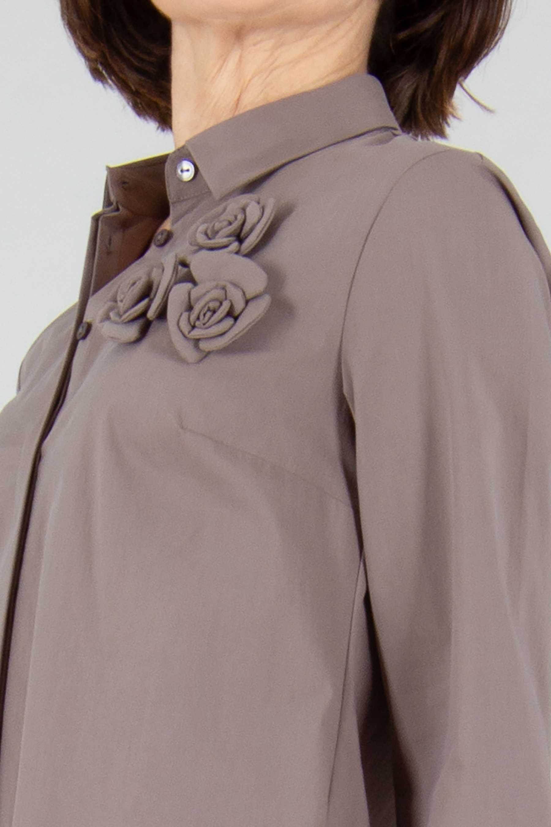 Bluse, Mantel, Jacke, Langarm, Person