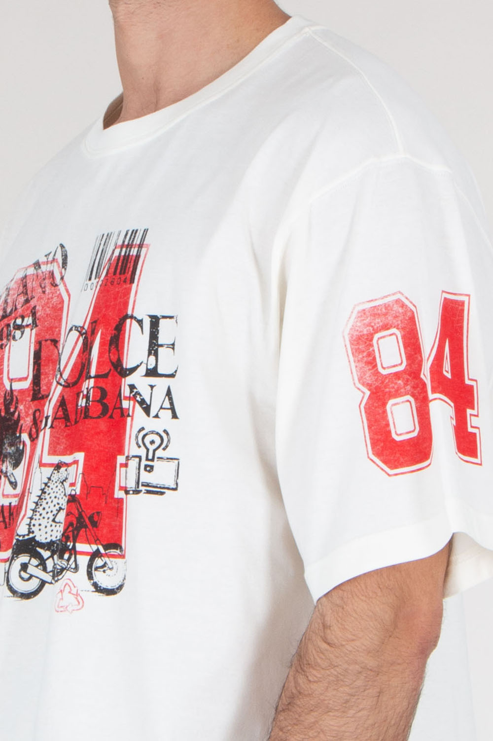 DOLCE & GABBANA Oversized Printed T-Shirt 