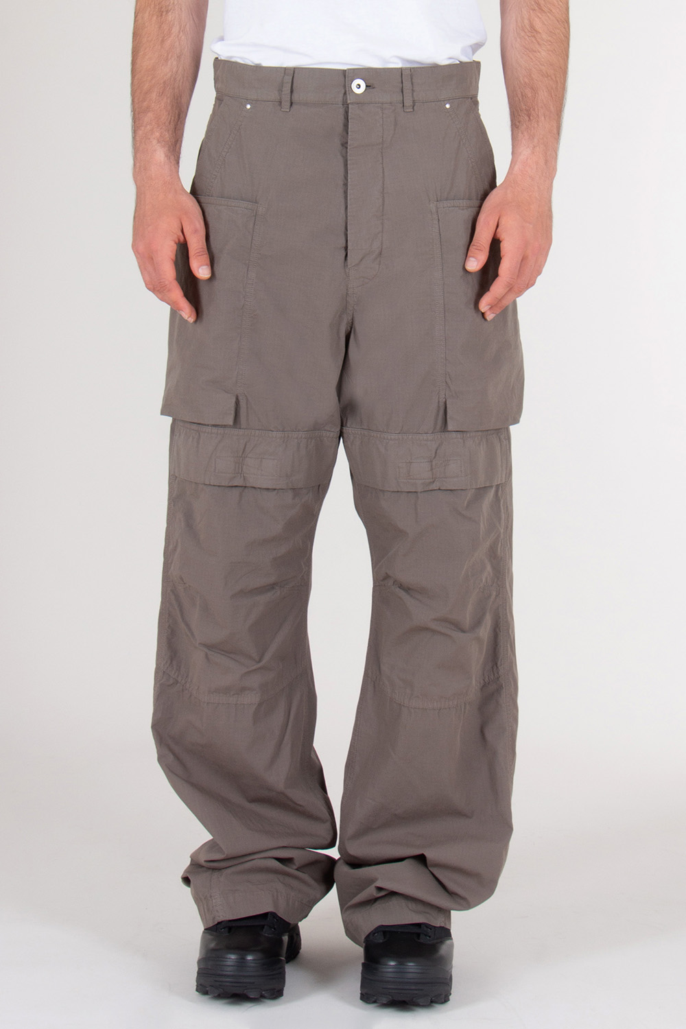 RICK OWENS DRKSHDW Relaxed Fit Organic Ripstop Cotton Cargo Pants Stefan