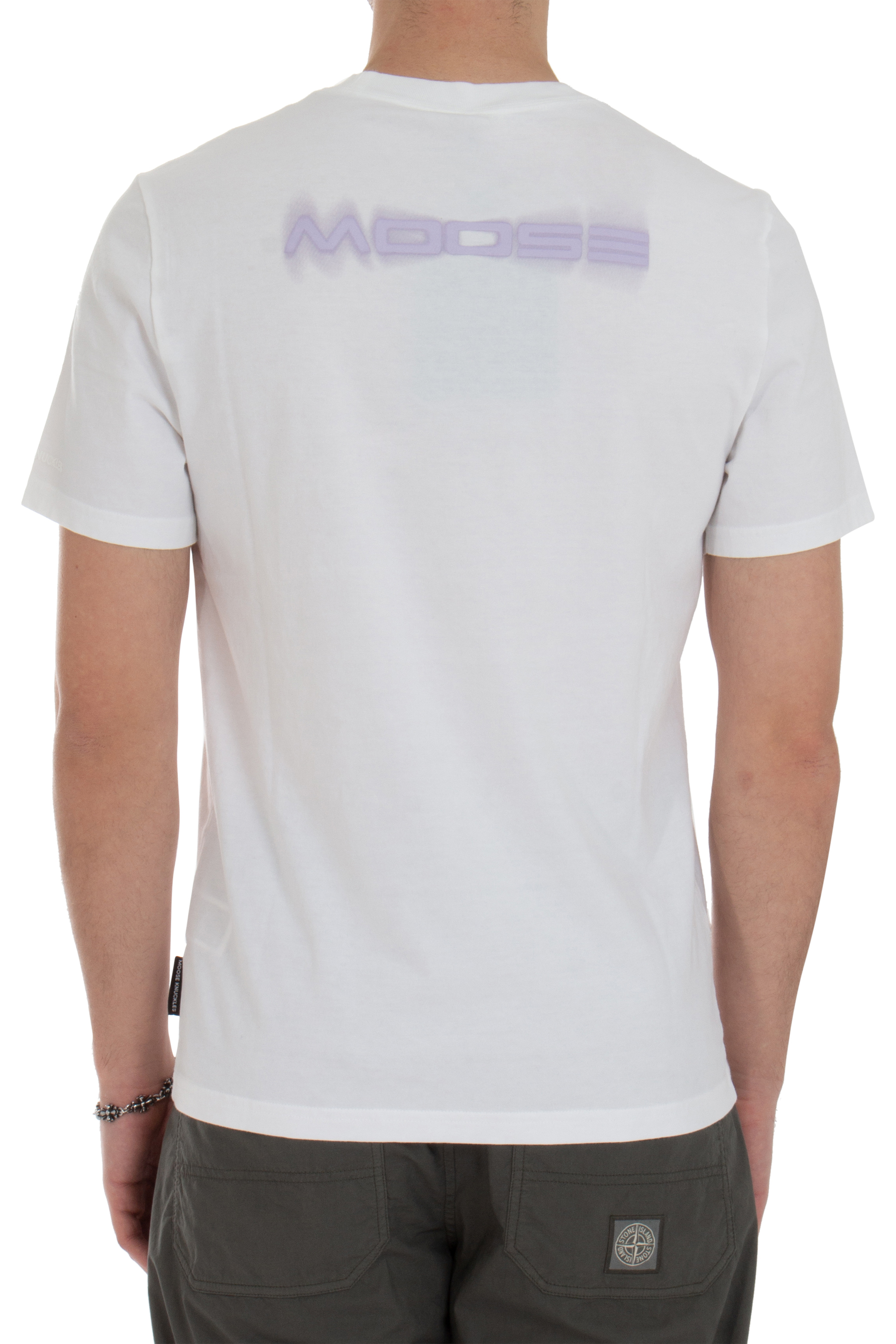 MOOSE KNUCKLES Printed Cotton Jersey T-Shirt Maurice