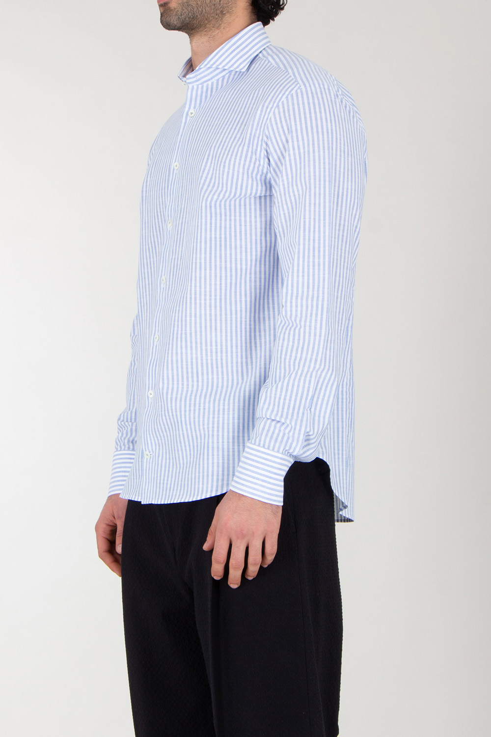 VAN LAACK Striped Cotton Shirt Reso