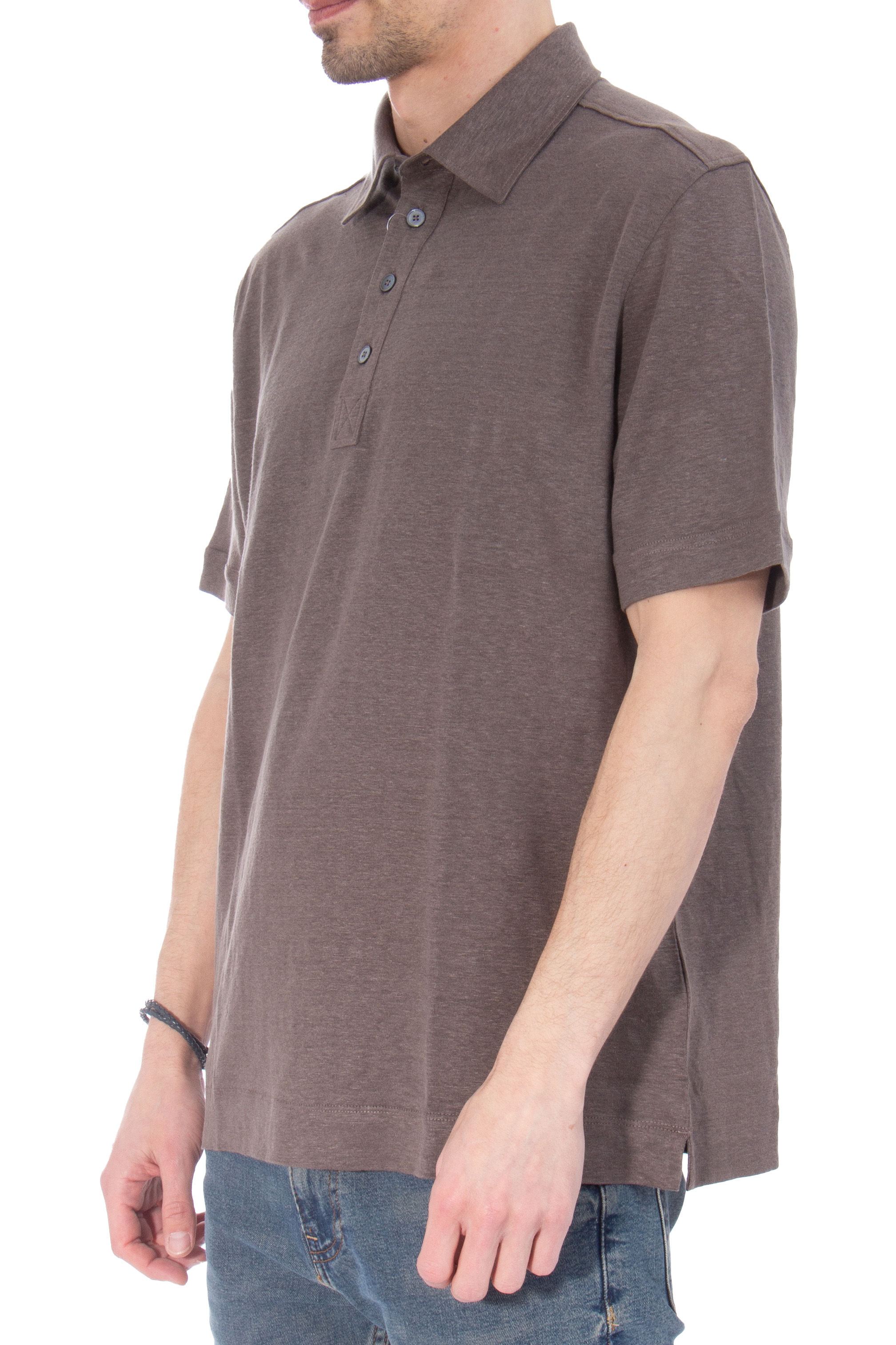 ZEGNA Linen Polo Shirt ZEGNA Linen Polo Shirt
