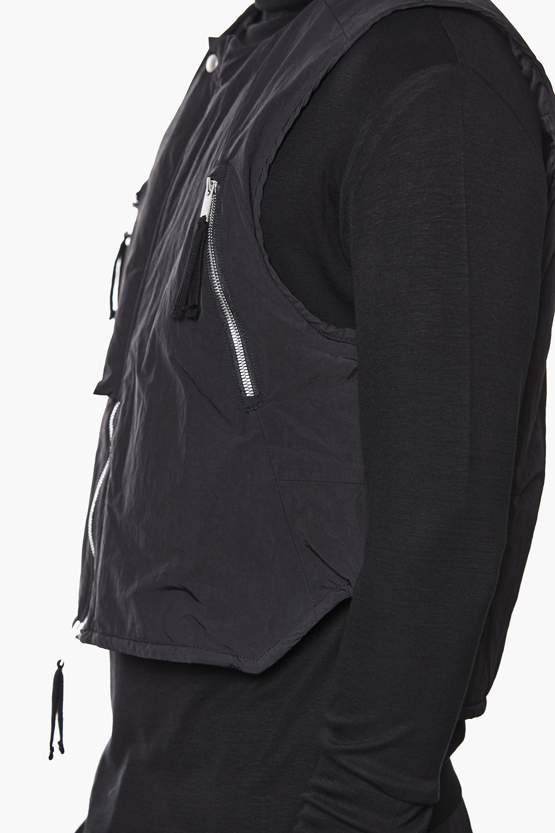 THOM KROM Regular Fit Padded Nylon Vest Weste, Tasche, Mantel, Langarm, Jacke