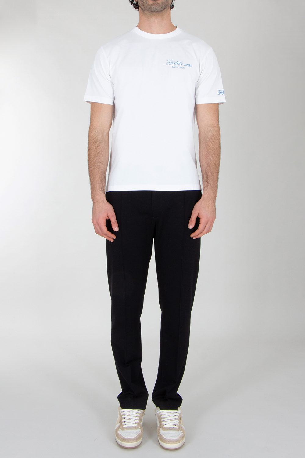 MC 2 SAINT BARTH Cotton Jersey T Shirt La Dolce Vita