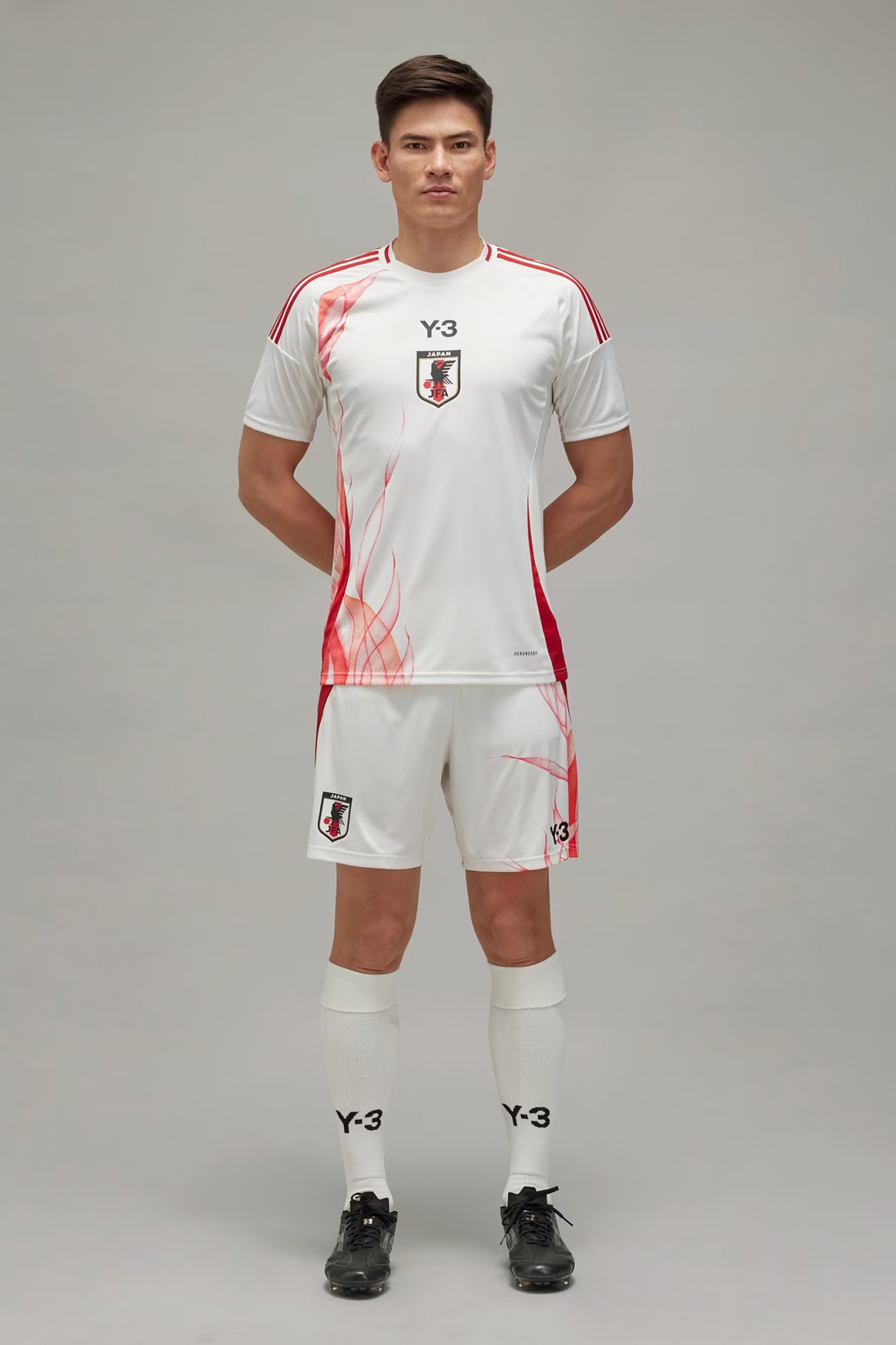 Y-3 X JFA Recycled Polyester Away Jersey Y-3 X JFA Recycled Polyester Away Jersey