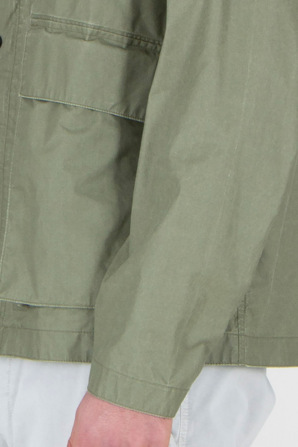 STONE ISLAND Regular Fit Coated Coach Jacket