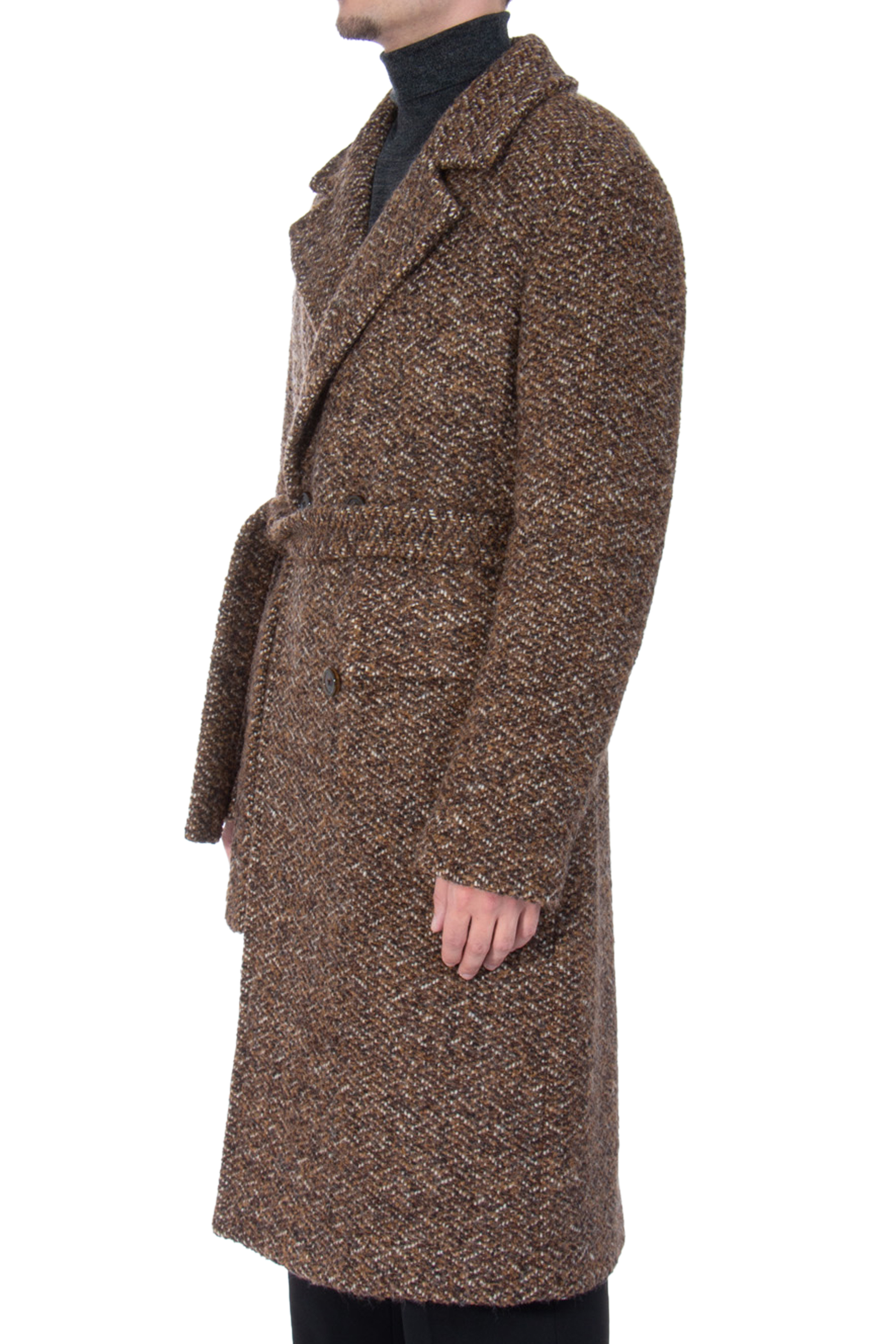 ETRO Virgin Wool Blend Tweed Coat ETRO Virgin Wool Blend Tweed Coat