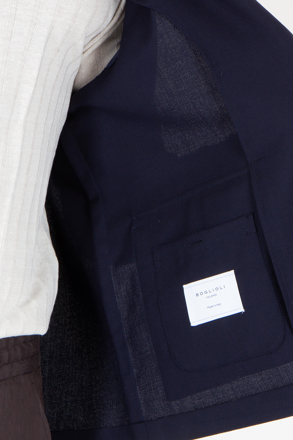 BOGLIOLI Regular Fit Virgin Wool Overshirt 