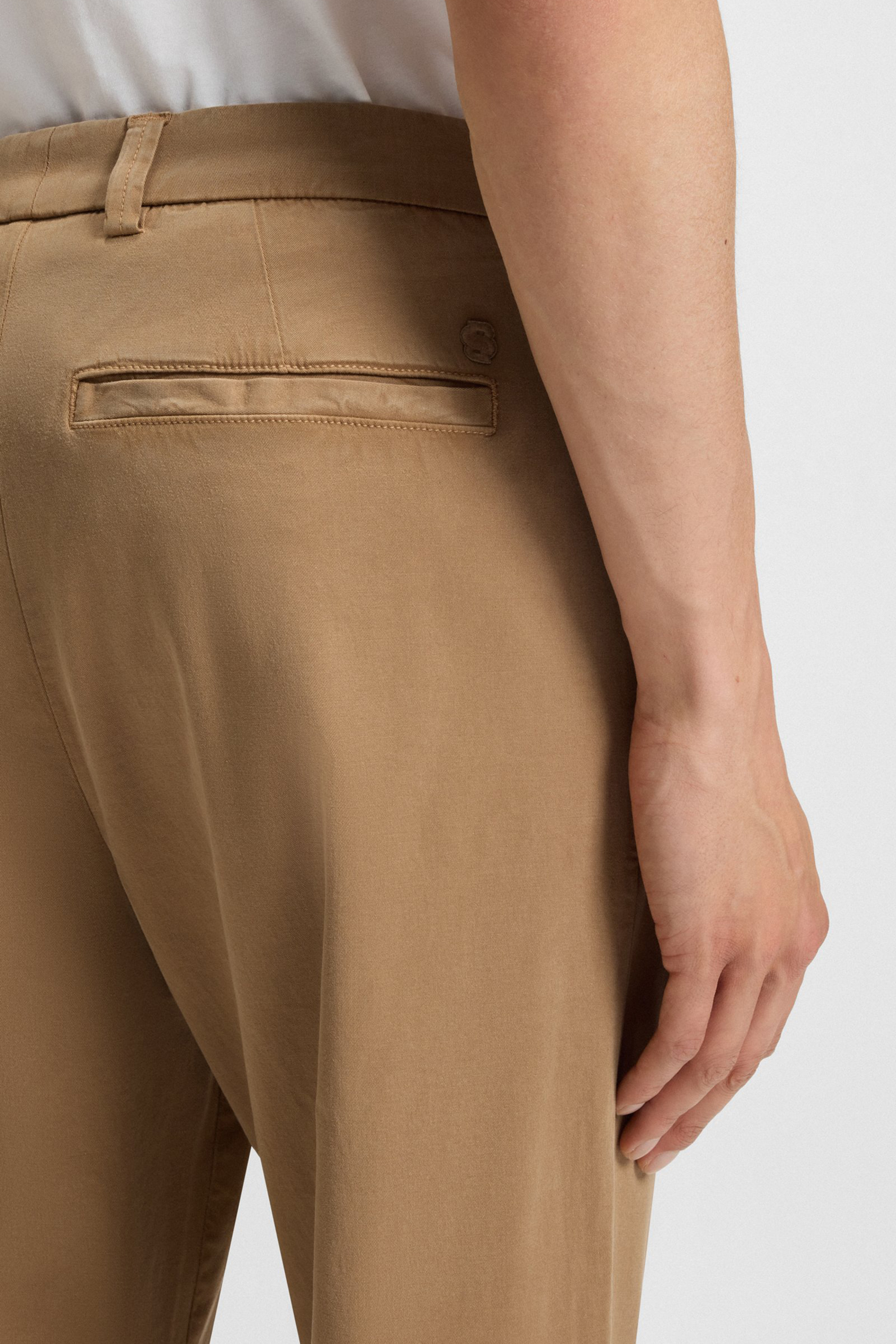 Bekleidung, Hosen, Khaki, Person