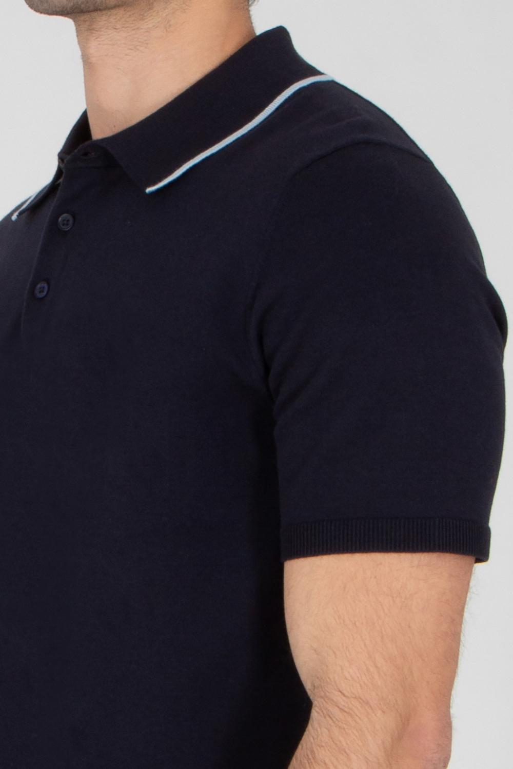 PAUL SMITH Regular Fit Organic Cotton Short-Sleeve Knit Polo