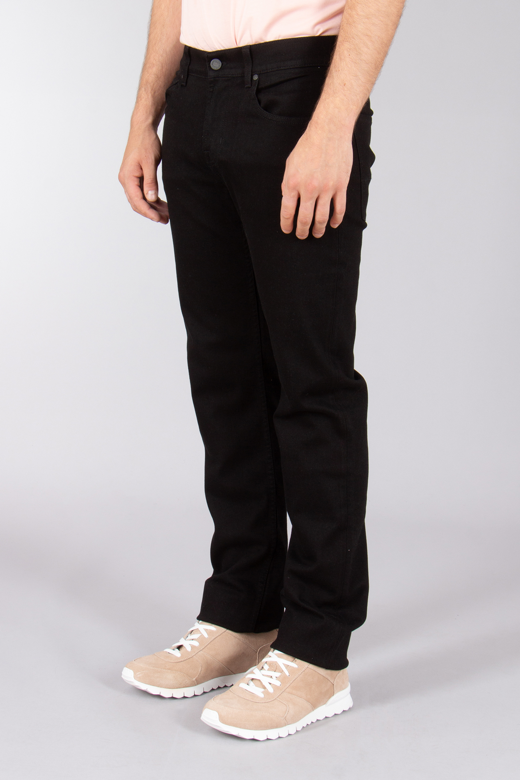 7 FOR ALL MANKIND Straight Fit Luxe Performance Denim Jeans Standard Hosen, Schuh, Sneaker, Mann, Person