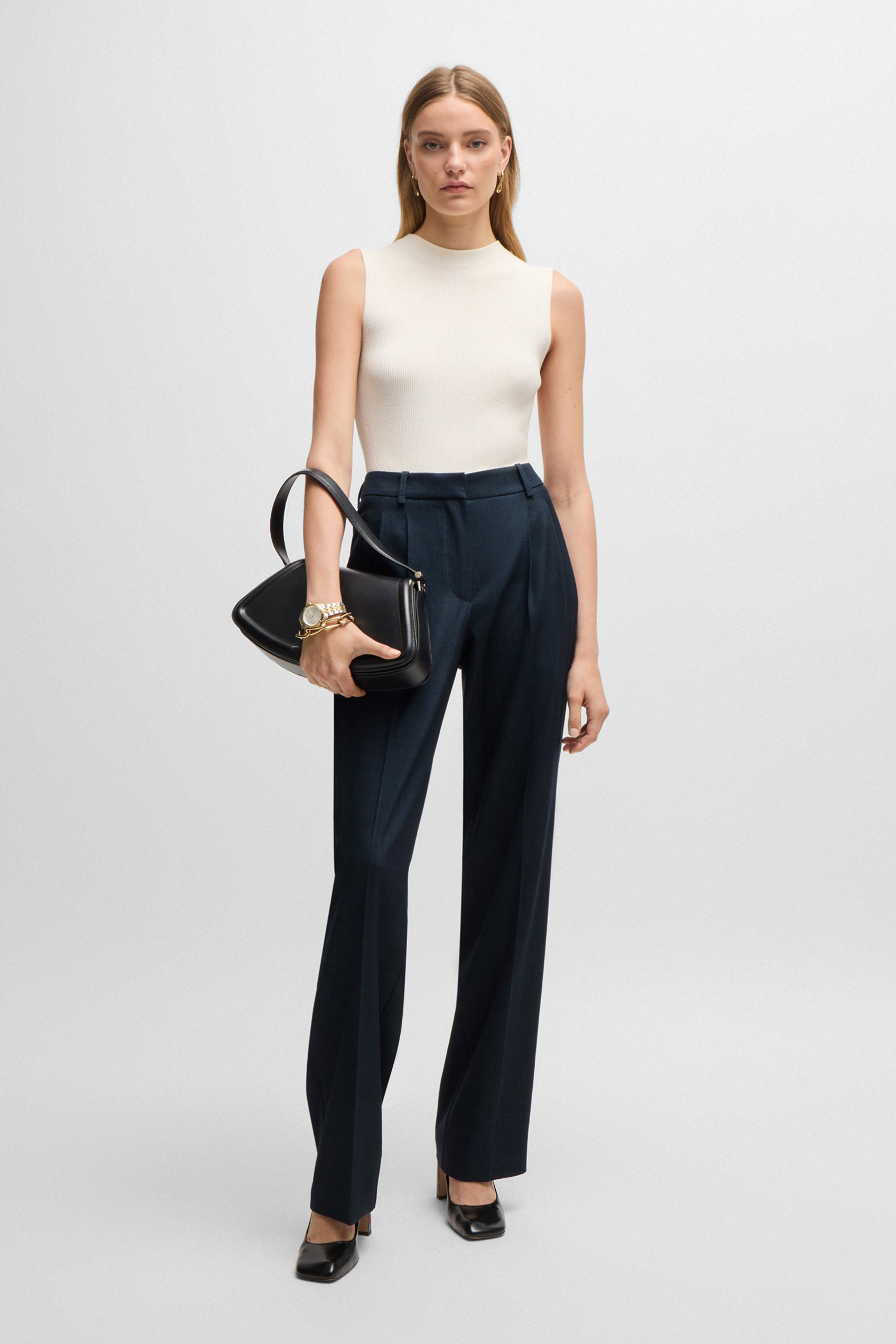 BOSS Lyocell Blend Twill Pants Taleco BOSS Lyocell Blend Twill Pants Taleco