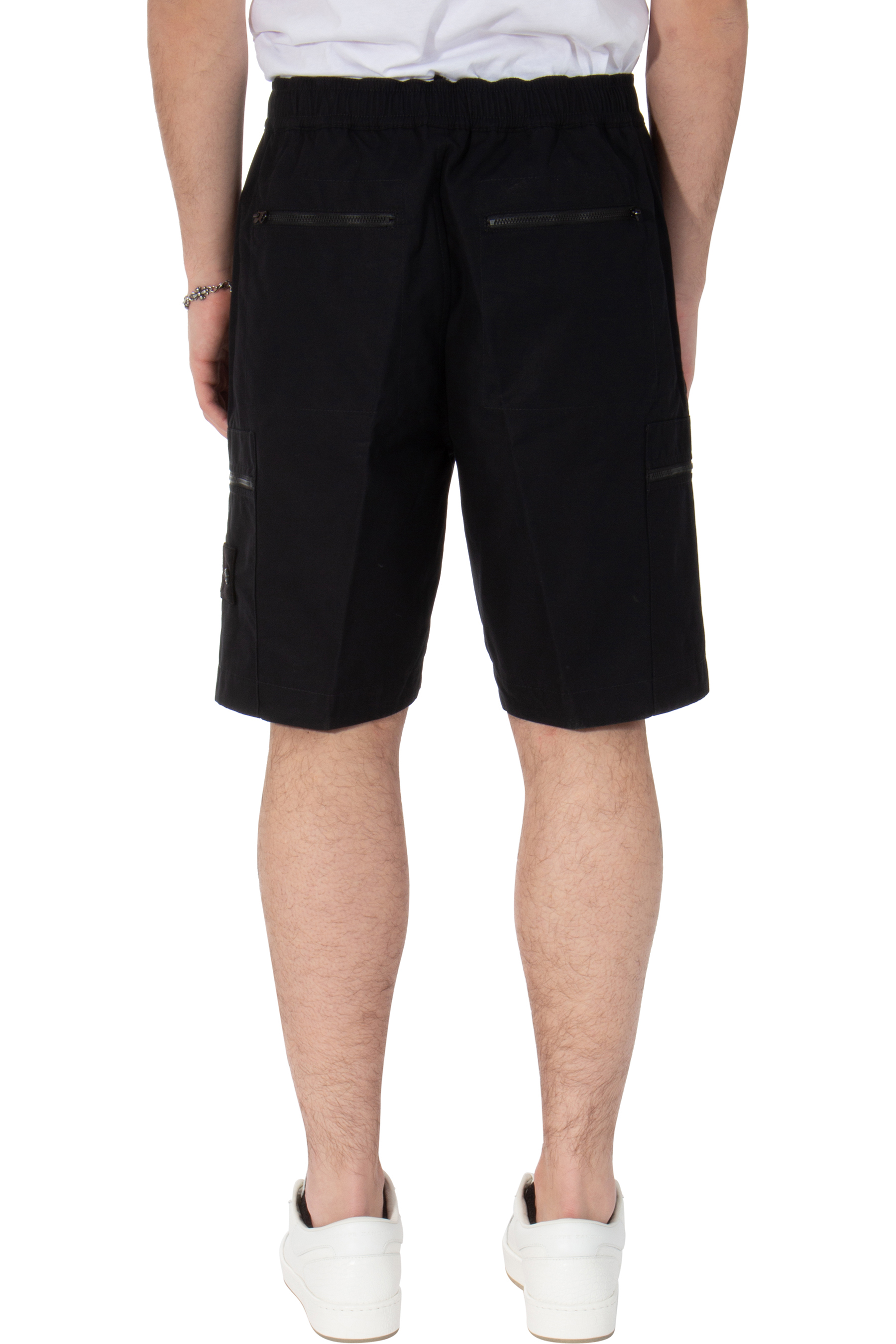 STONE ISLAND Ghost Piece Comfort Organic Cotton Shorts