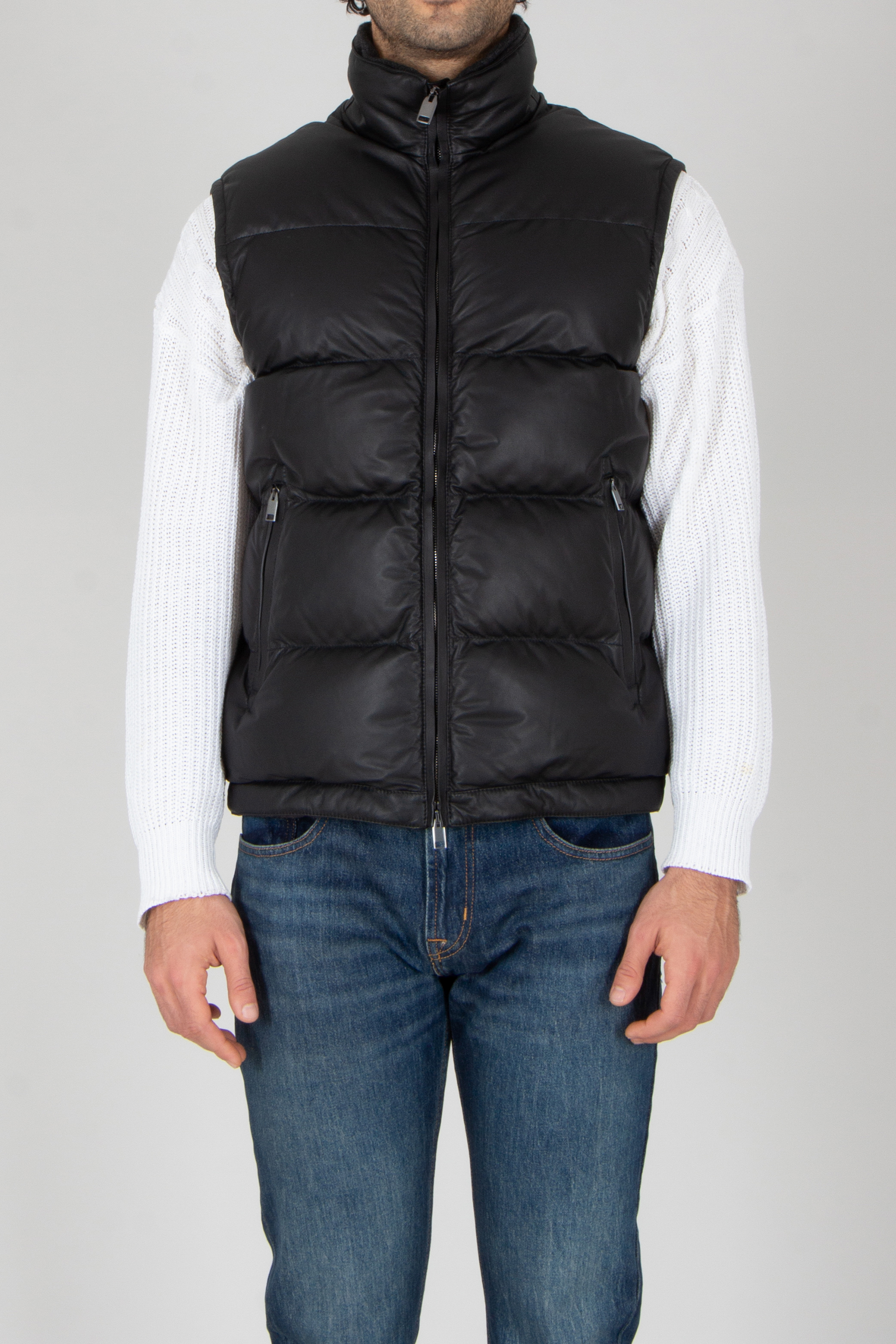 Weste, Rettungsweste, Jeans, Mantel, Jacke