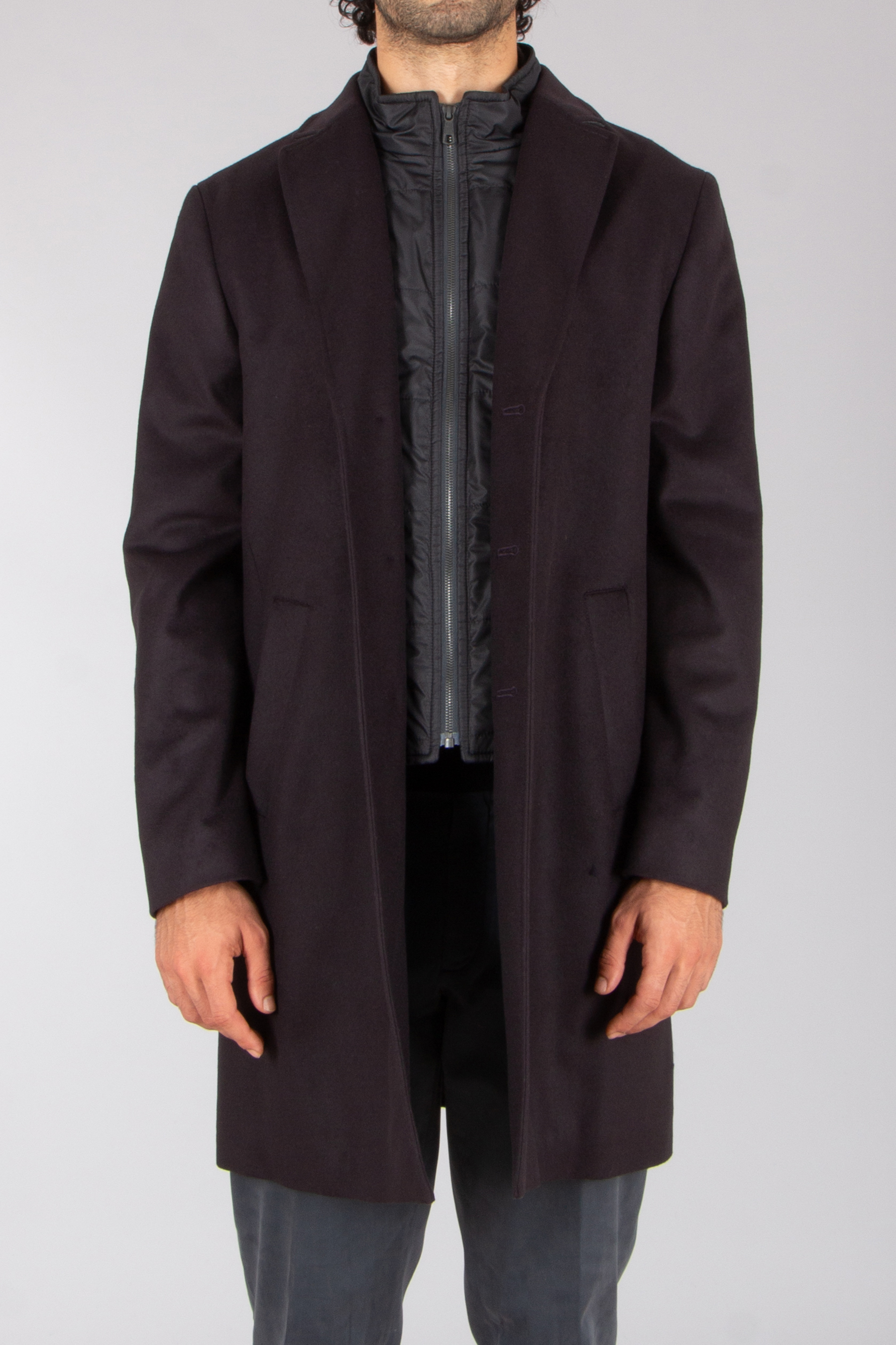 MAXIMILIAN Regular Fit 2-in-1 Virgin Wool-Cashmere Blend Coat Garrett Bekleidung, Mantel