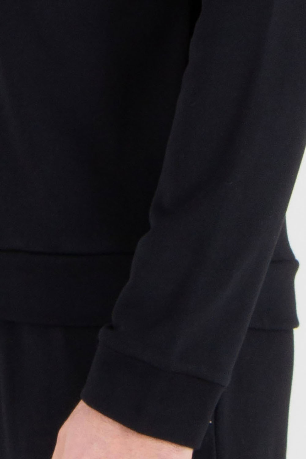 EMPORIO ARMANI Regular Fit Cotton-Modal French Terry Loungewear Zip-Up Hoodie