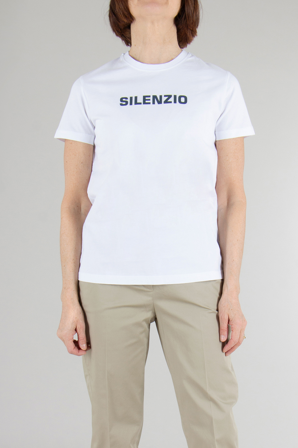 ASPESI Regular Fit Printed Cotton T-Shirt 