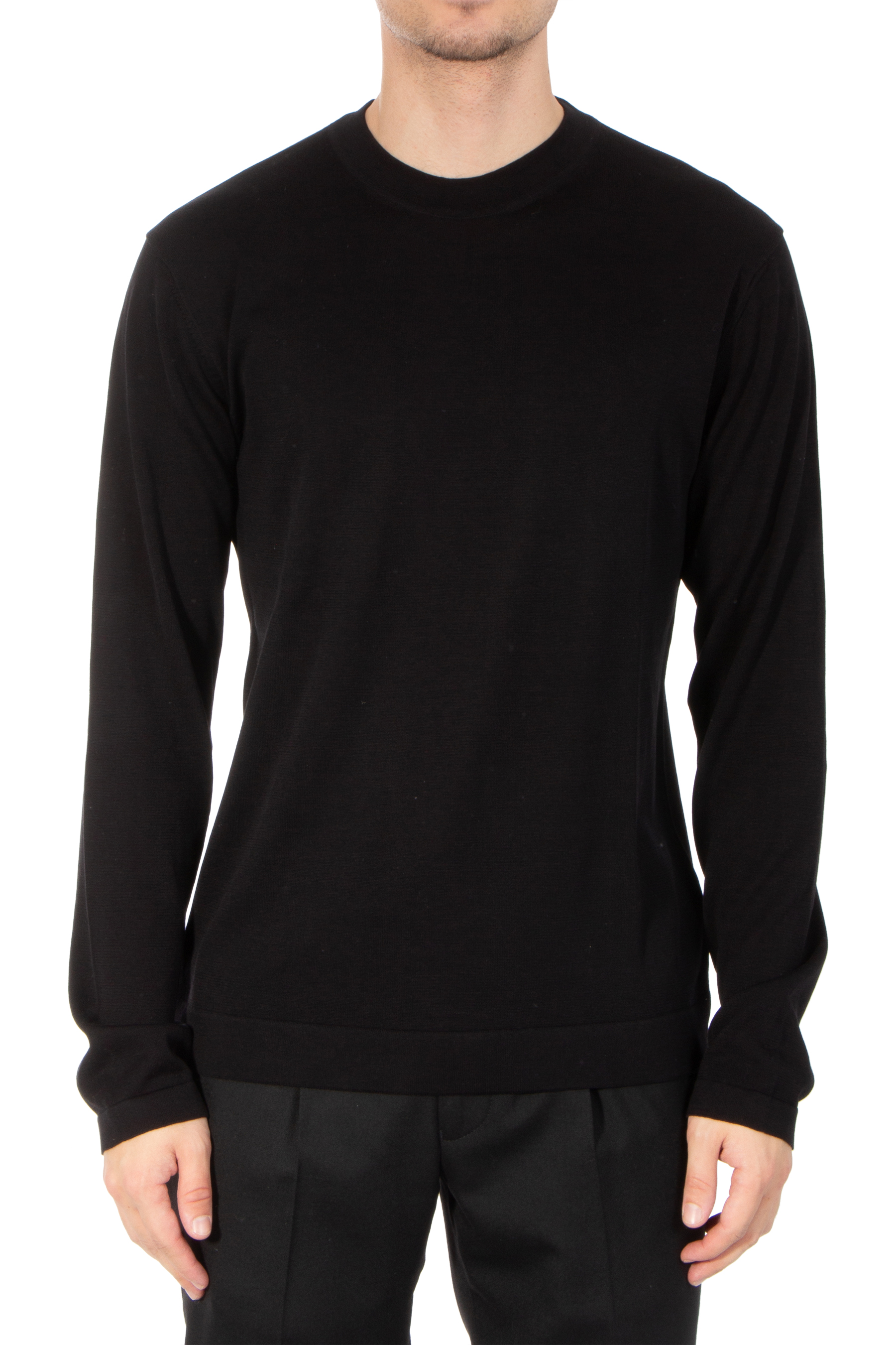 TRUSTED HANDWORK Cotton Crew Neck Sweater Eureka TRUSTED HANDWORK Cotton Crew Neck Sweater Eureka