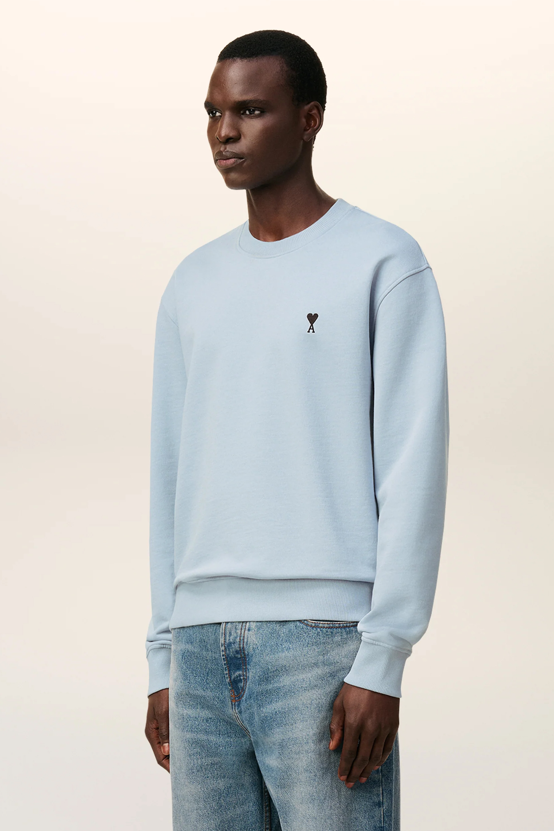 Langarm, Pullover, Sweatshirt, Mann, Person