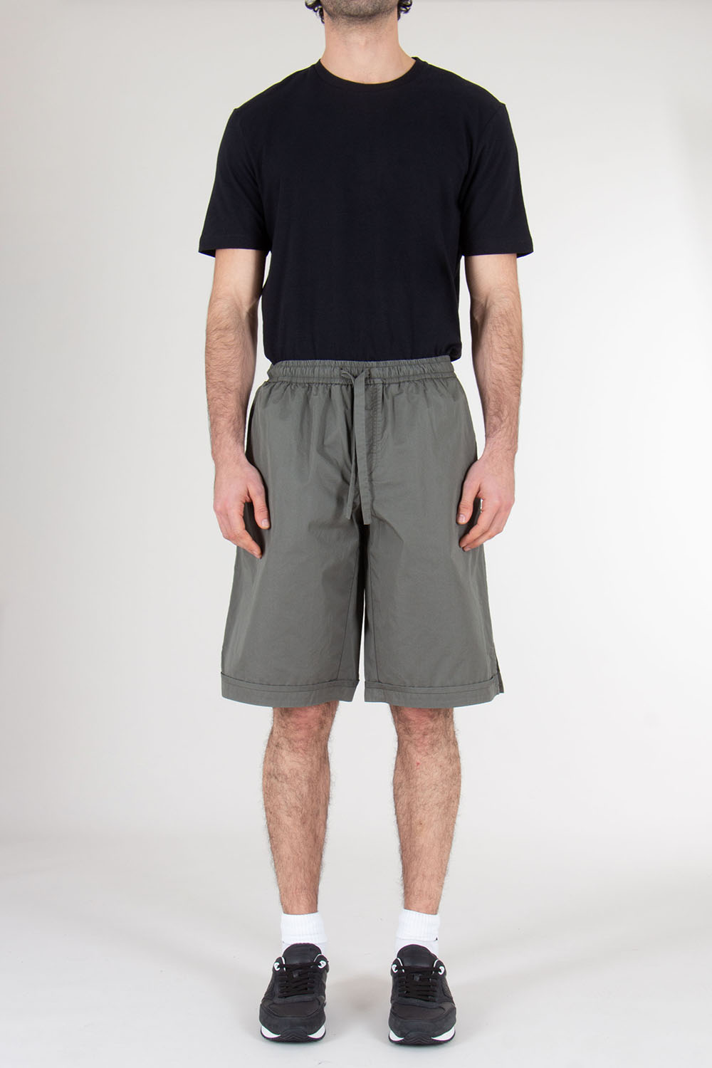 DOLCE & GABBANA Regular Fit Cotton Bermuda Shorts 