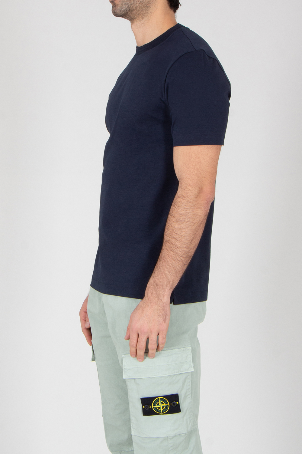 BOSS Regular Fit Cotton Blend Stretch Jersey T-Shirt H-Thompson