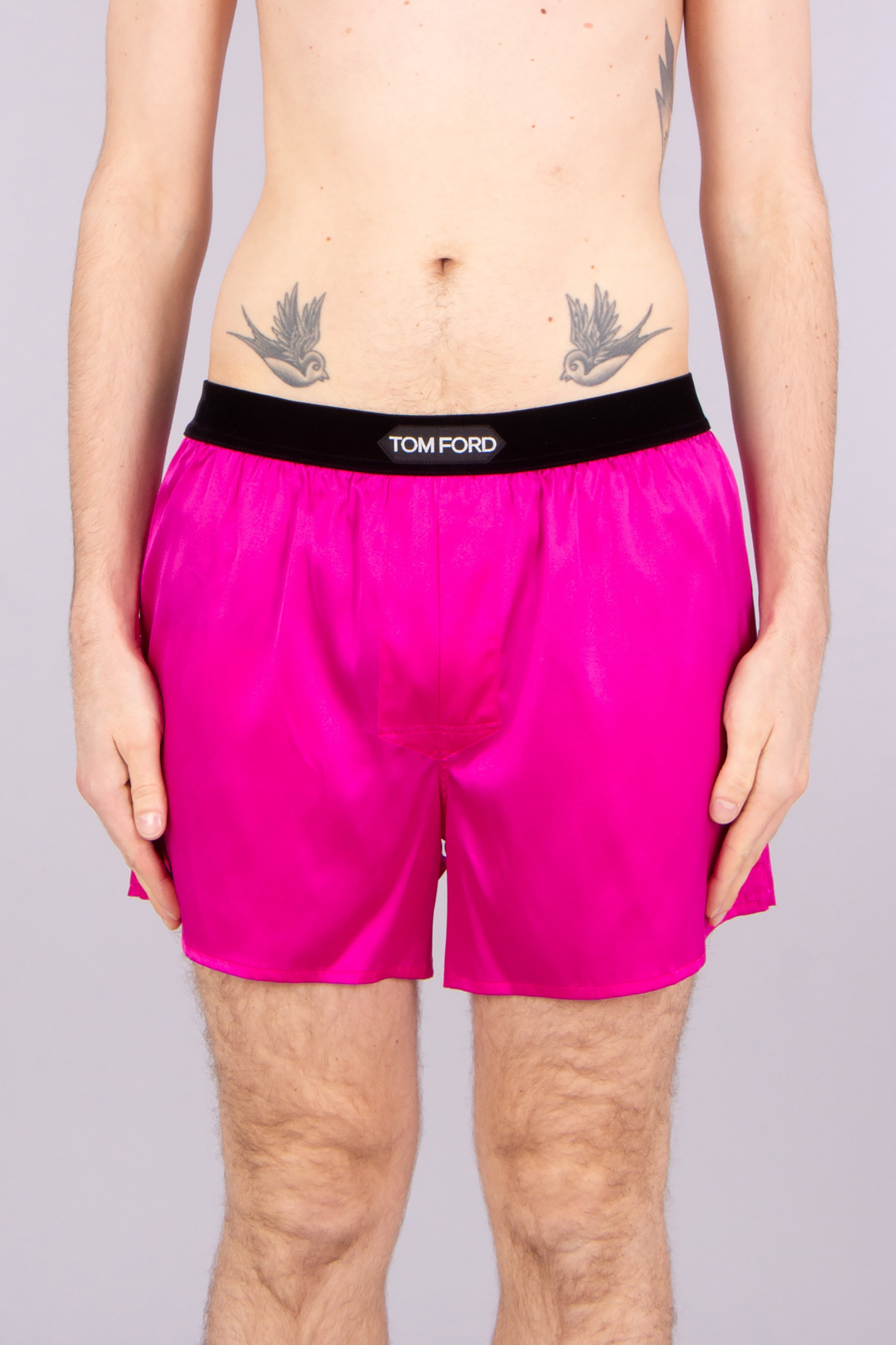 TOM FORD Stretch Silk Satin Boxer